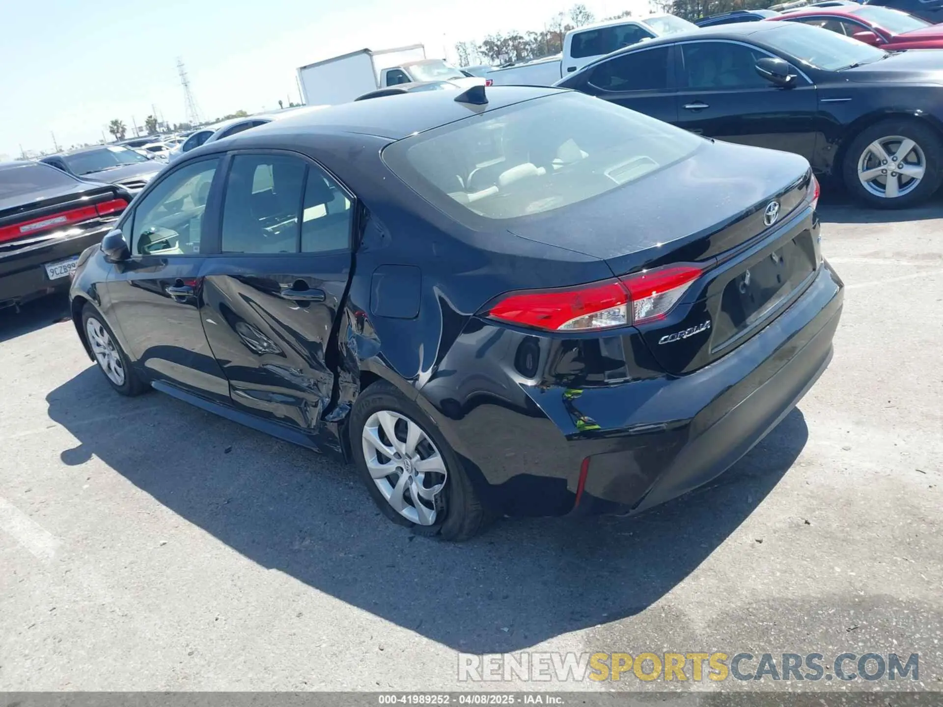 3 Photograph of a damaged car JTDB4MEE5P3005454 TOYOTA COROLLA 2023