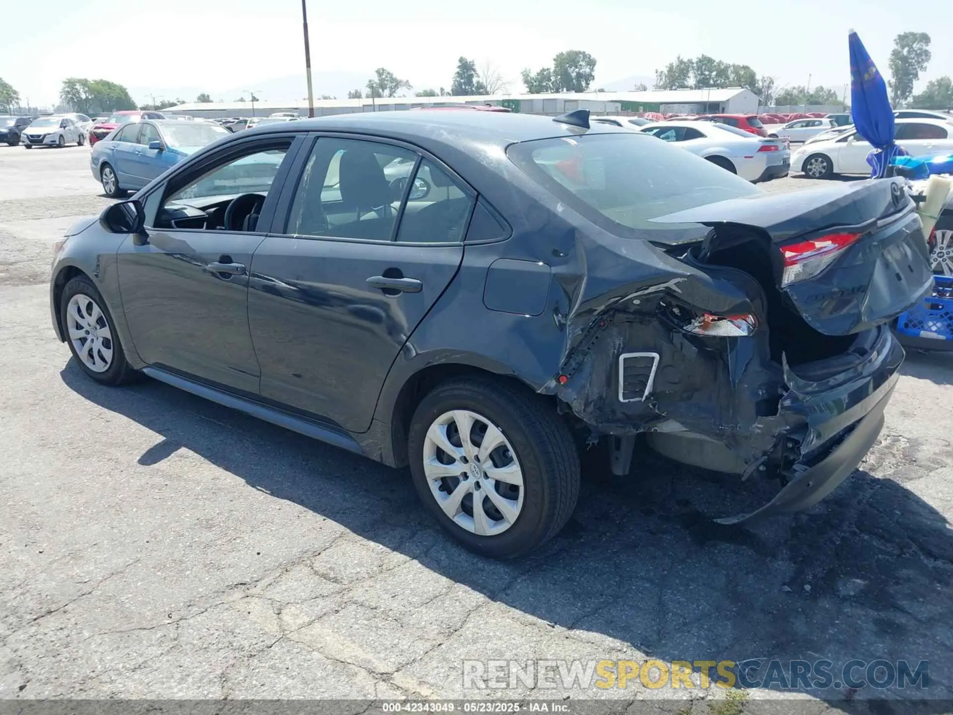 3 Photograph of a damaged car JTDB4MEE5P3015059 TOYOTA COROLLA 2023
