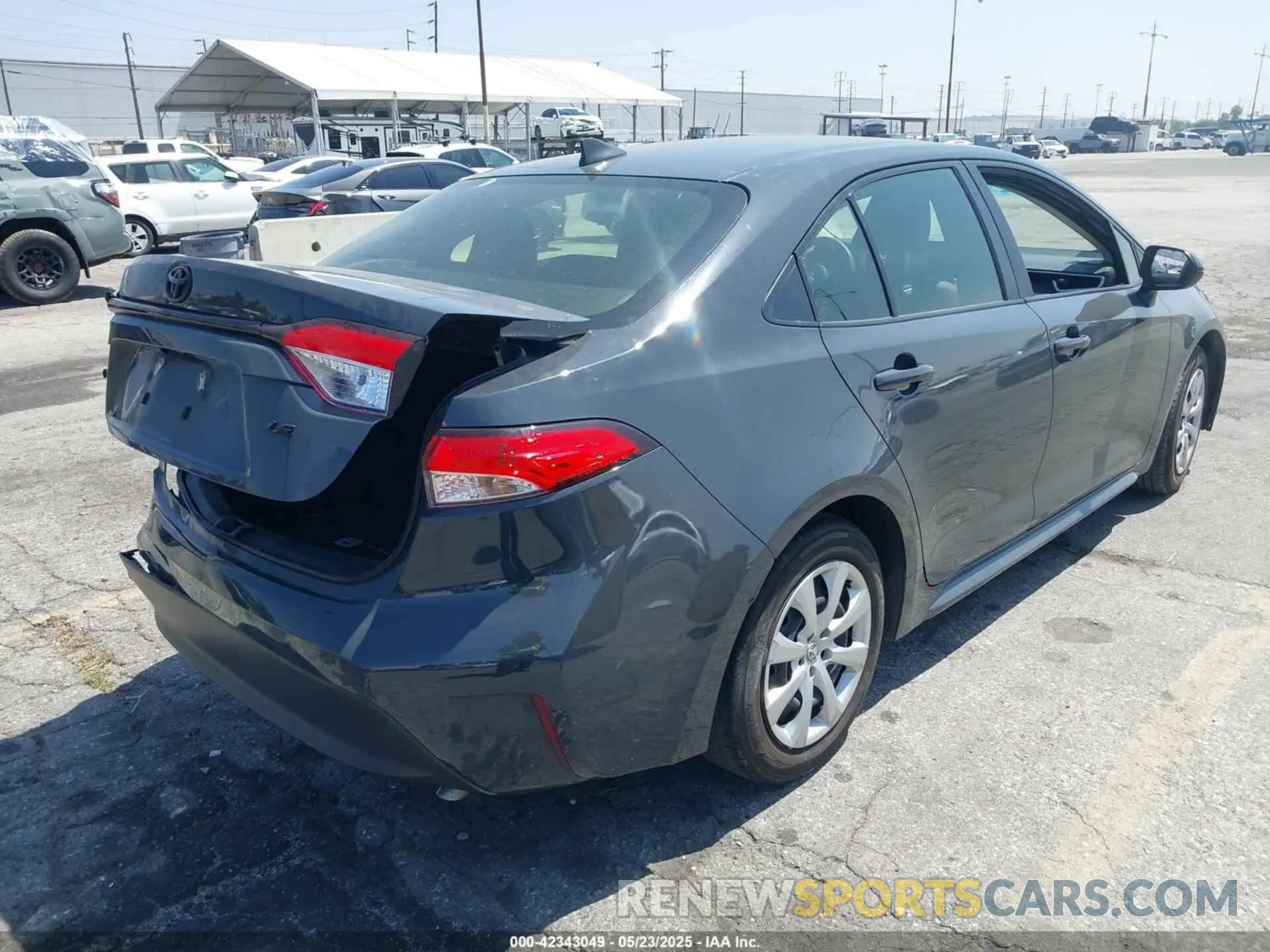 4 Photograph of a damaged car JTDB4MEE5P3015059 TOYOTA COROLLA 2023