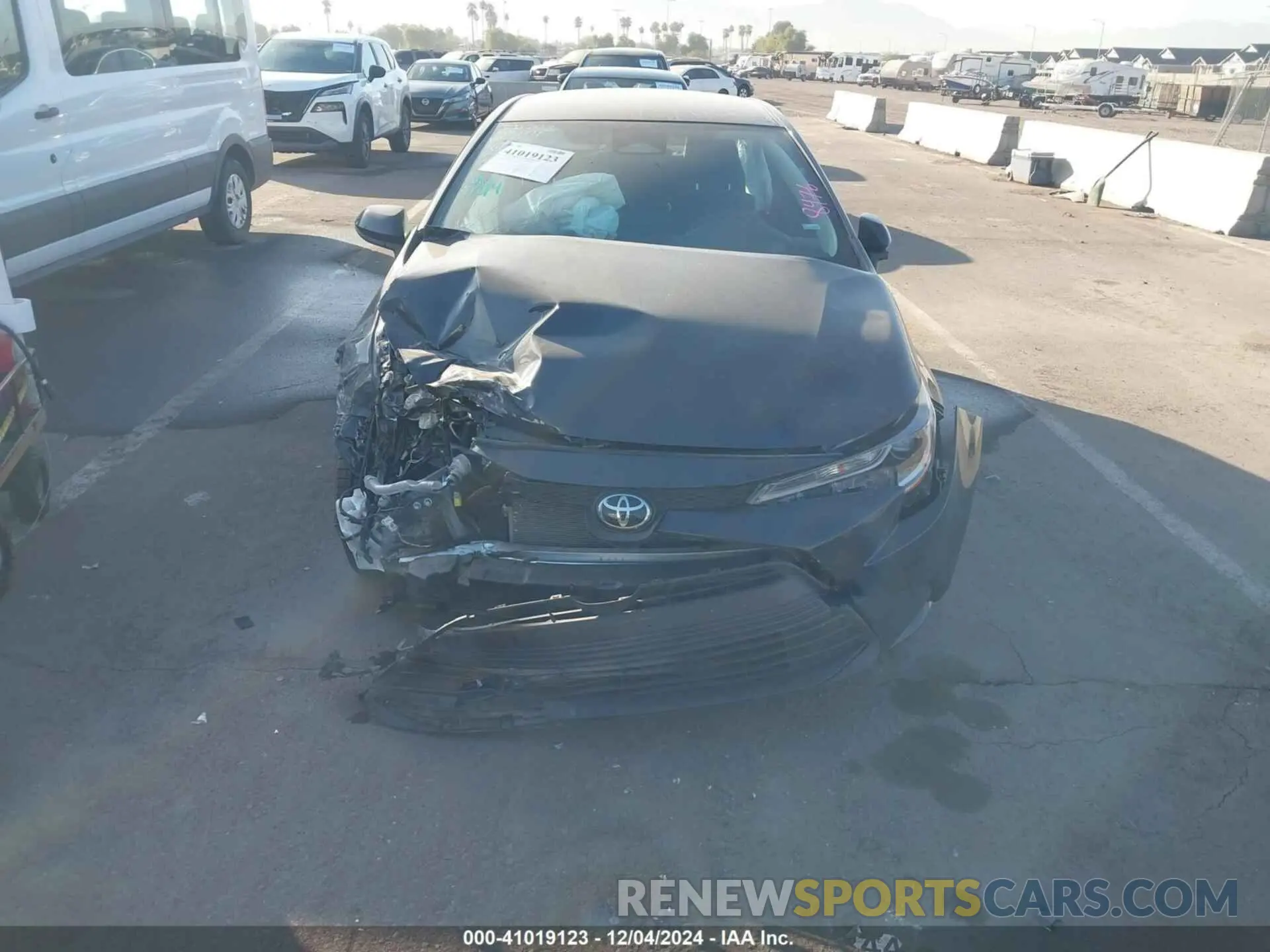 12 Photograph of a damaged car JTDB4MEE5P3015224 TOYOTA COROLLA 2023