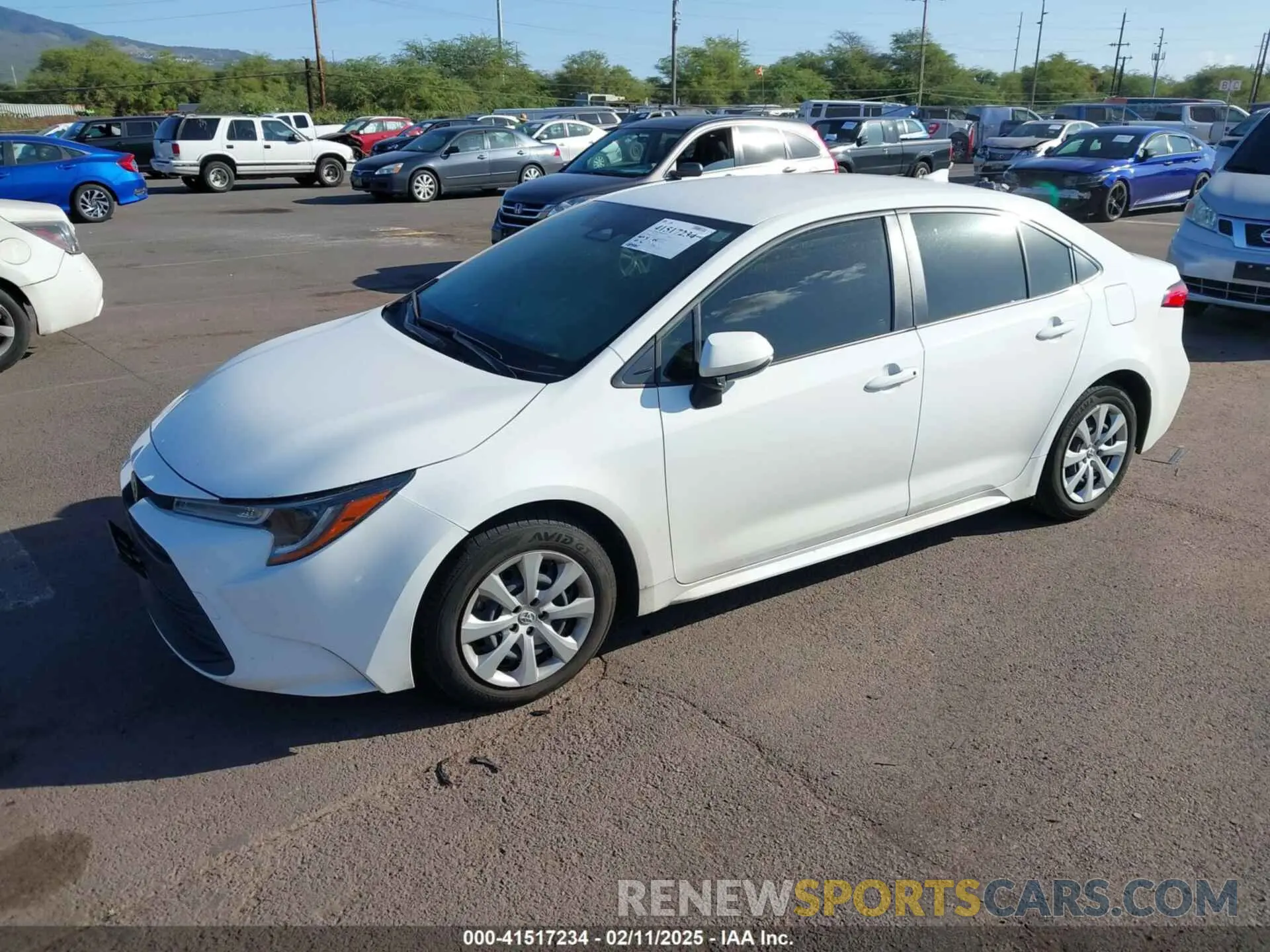2 Photograph of a damaged car JTDB4MEE5PJ001903 TOYOTA COROLLA 2023