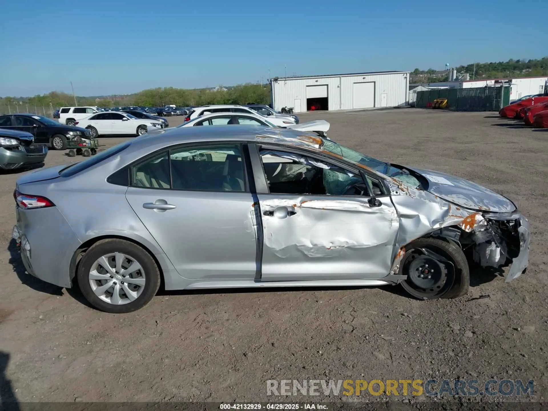 14 Photograph of a damaged car JTDB4MEE6P3013370 TOYOTA COROLLA 2023