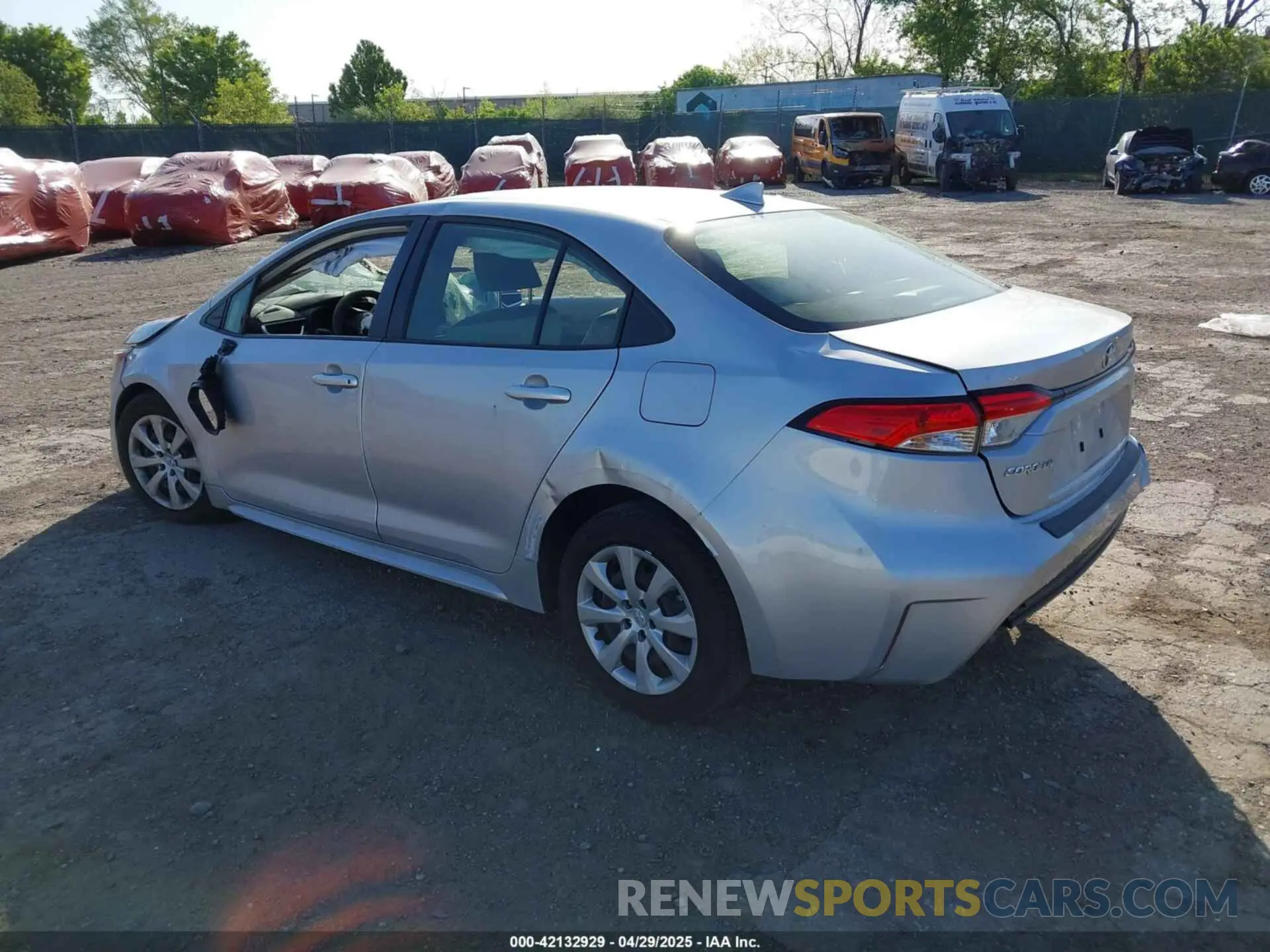 3 Photograph of a damaged car JTDB4MEE6P3013370 TOYOTA COROLLA 2023