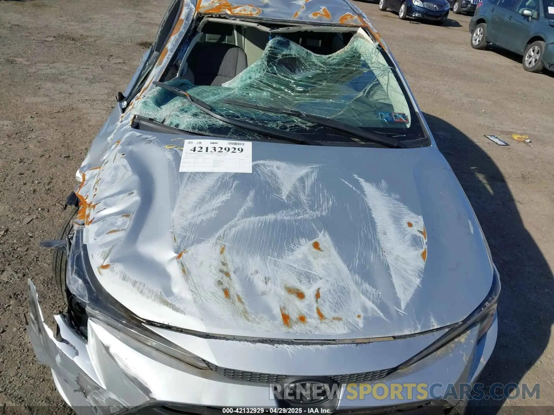 6 Photograph of a damaged car JTDB4MEE6P3013370 TOYOTA COROLLA 2023
