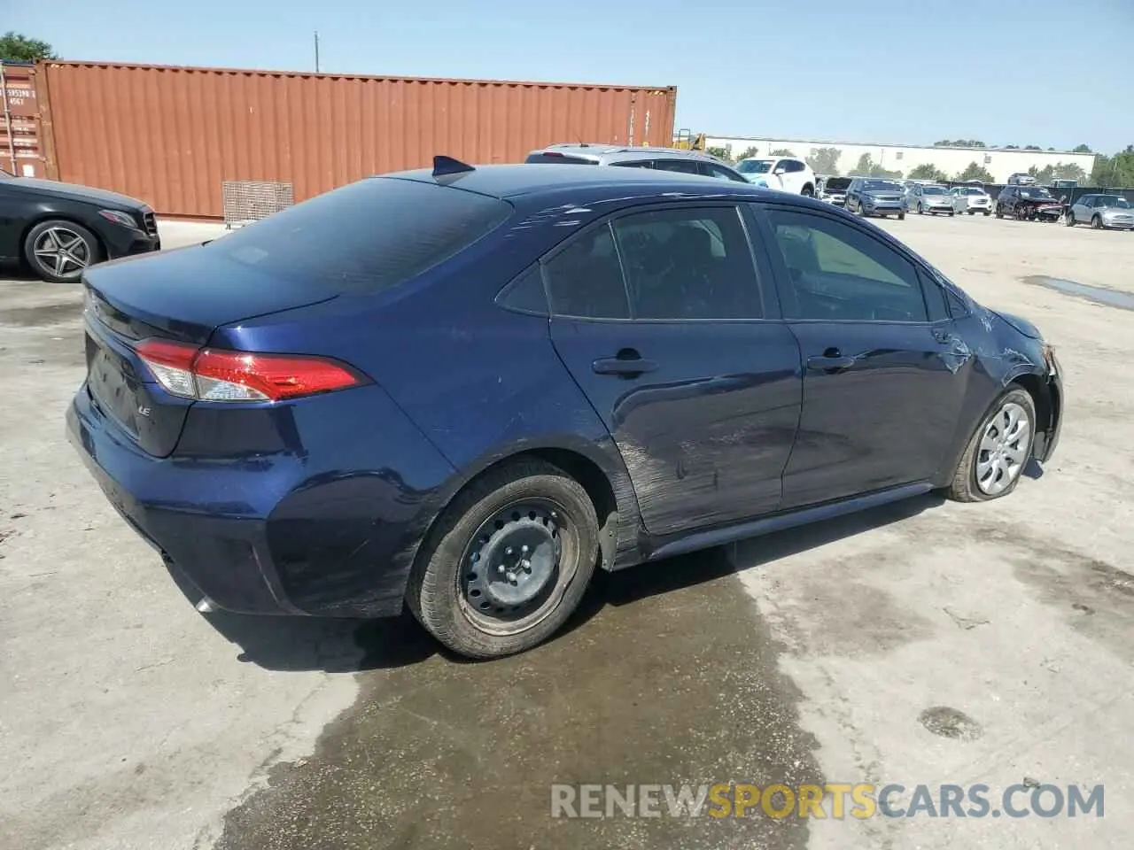 3 Photograph of a damaged car JTDB4MEE6PJ000534 TOYOTA COROLLA 2023