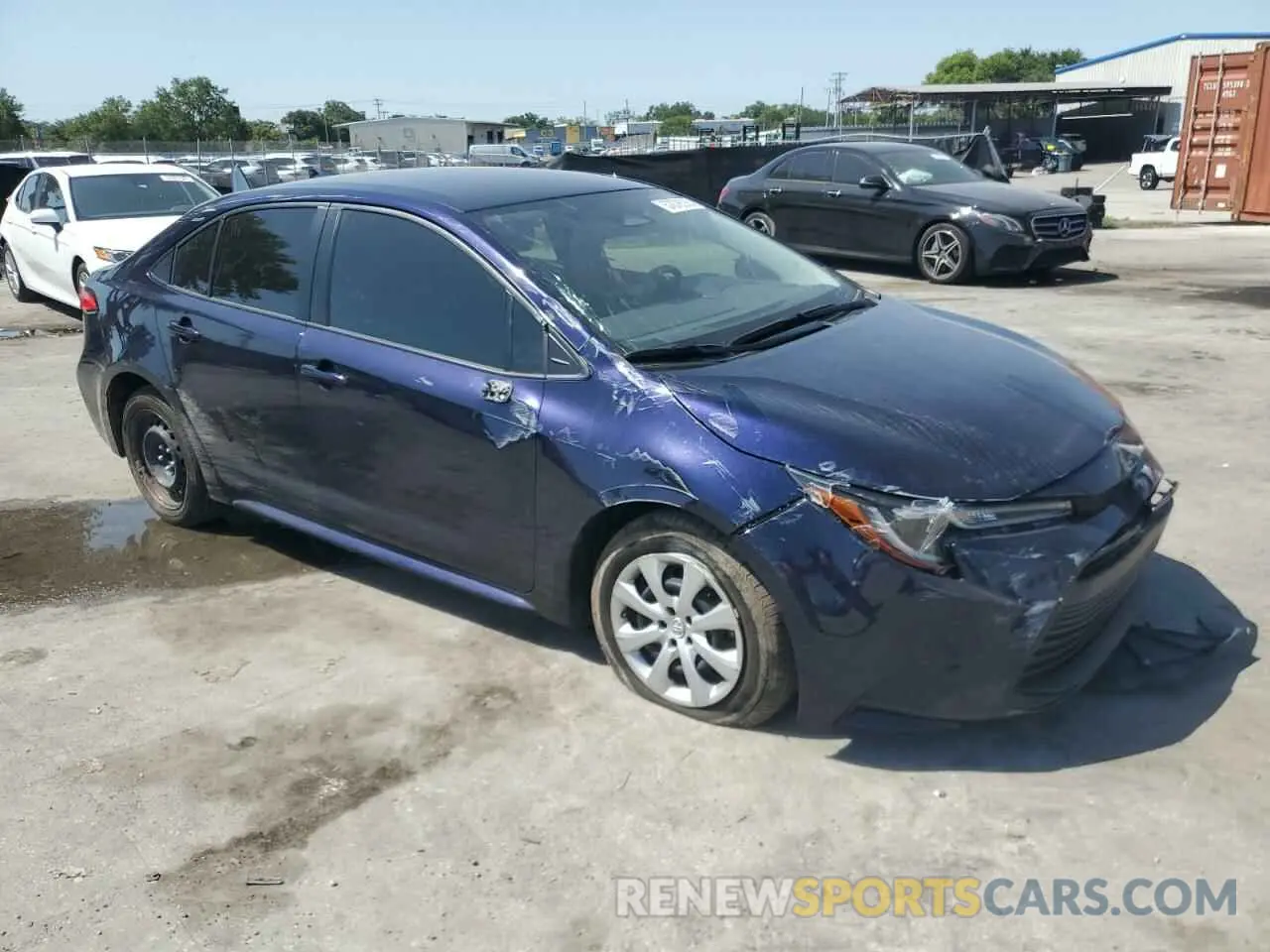 4 Photograph of a damaged car JTDB4MEE6PJ000534 TOYOTA COROLLA 2023