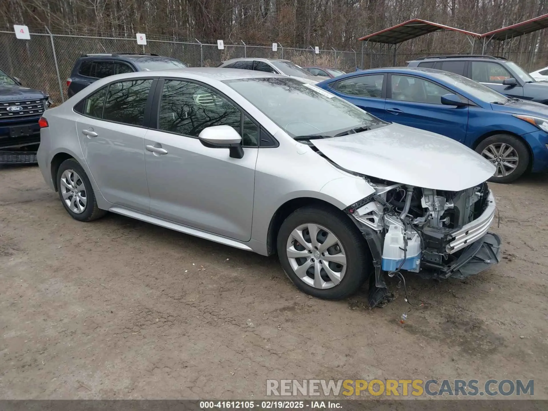 1 Фотография поврежденного автомобиля JTDB4MEE7P3004984 TOYOTA COROLLA 2023