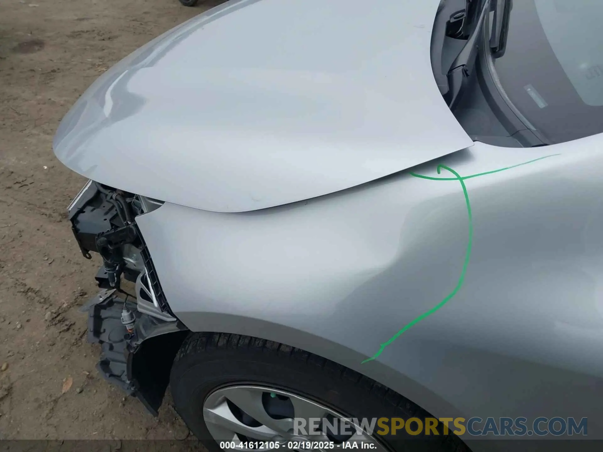 19 Фотография поврежденного автомобиля JTDB4MEE7P3004984 TOYOTA COROLLA 2023
