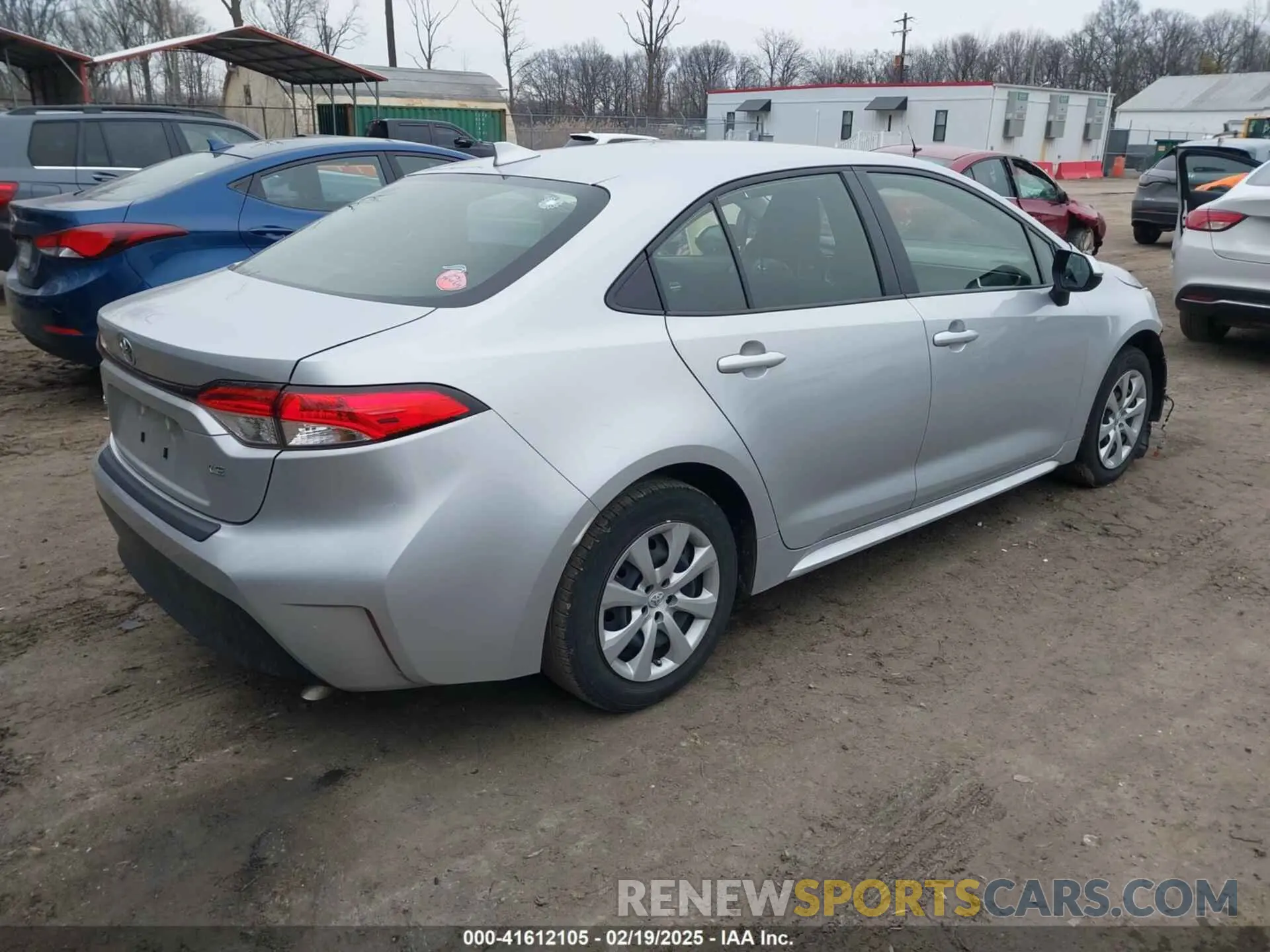 4 Фотография поврежденного автомобиля JTDB4MEE7P3004984 TOYOTA COROLLA 2023