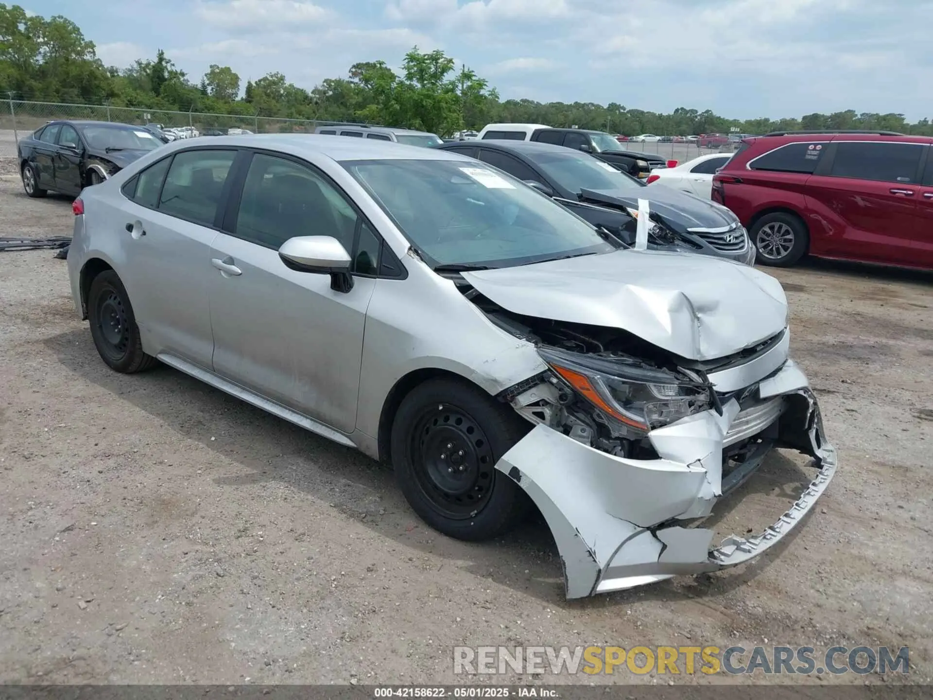 1 Фотография поврежденного автомобиля JTDB4MEE7P3009182 TOYOTA COROLLA 2023