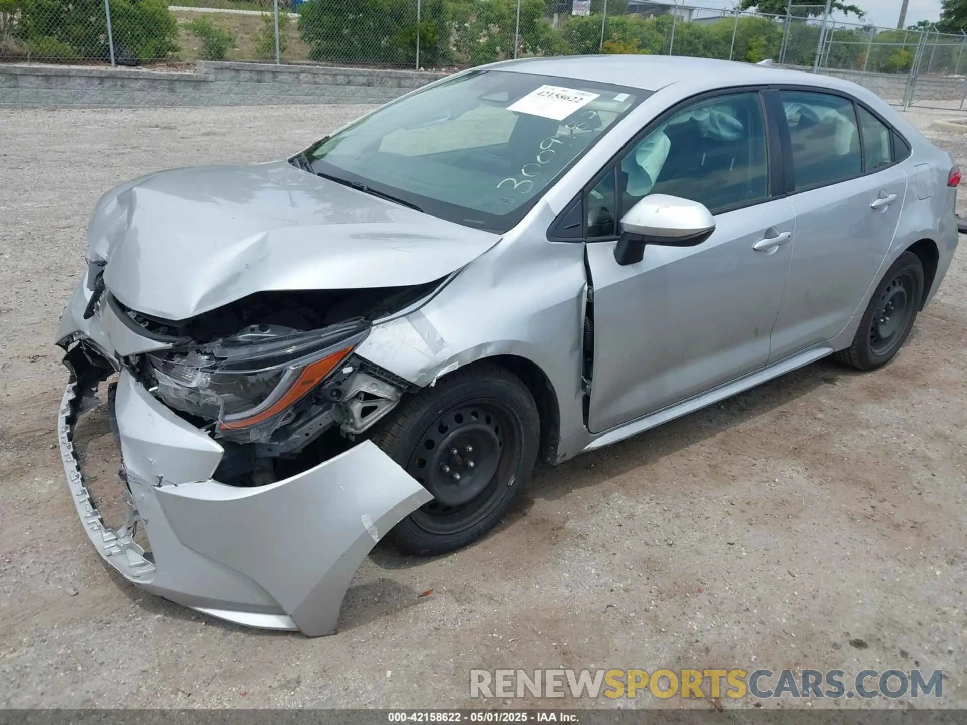 2 Фотография поврежденного автомобиля JTDB4MEE7P3009182 TOYOTA COROLLA 2023