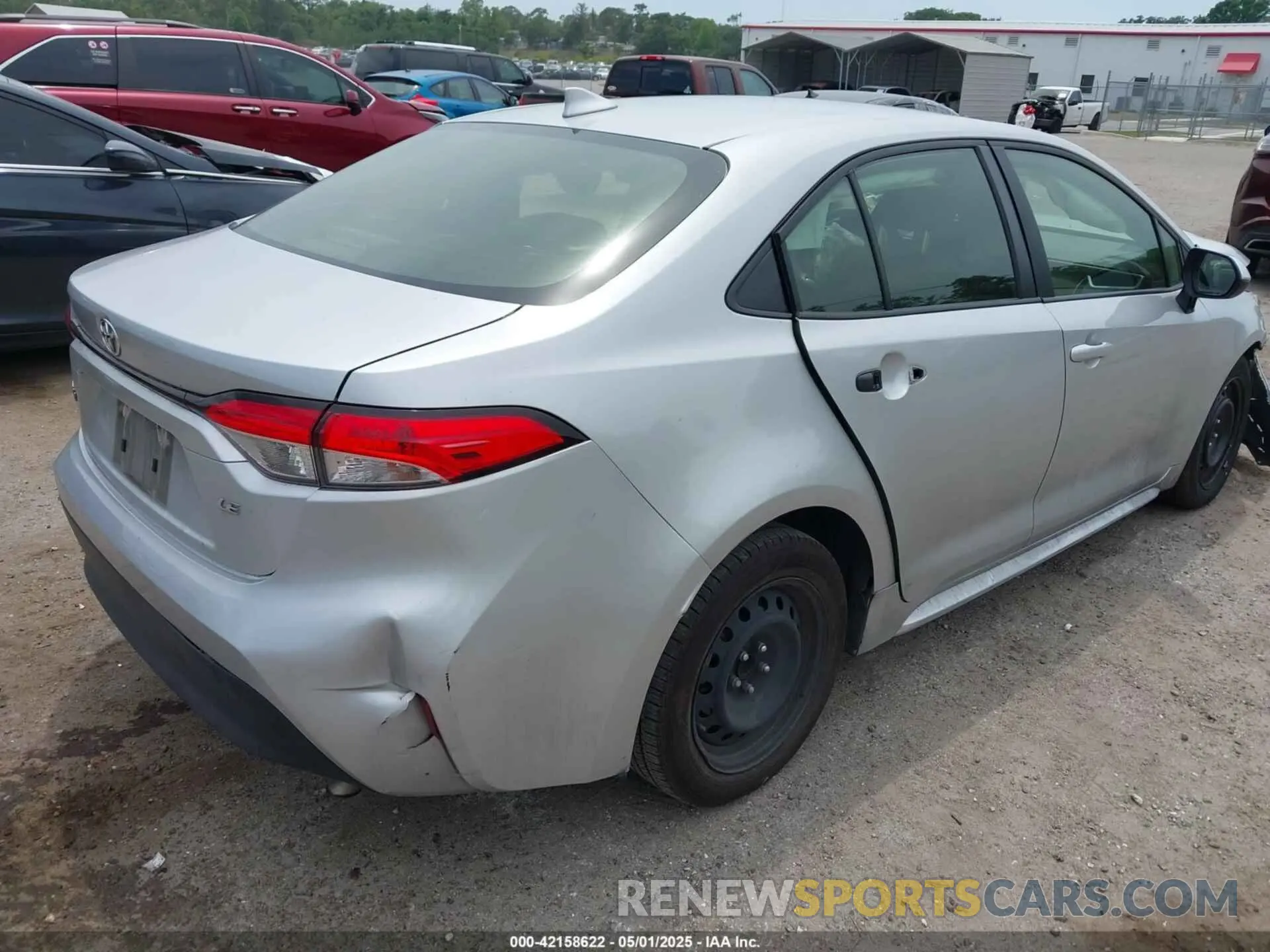 4 Фотография поврежденного автомобиля JTDB4MEE7P3009182 TOYOTA COROLLA 2023