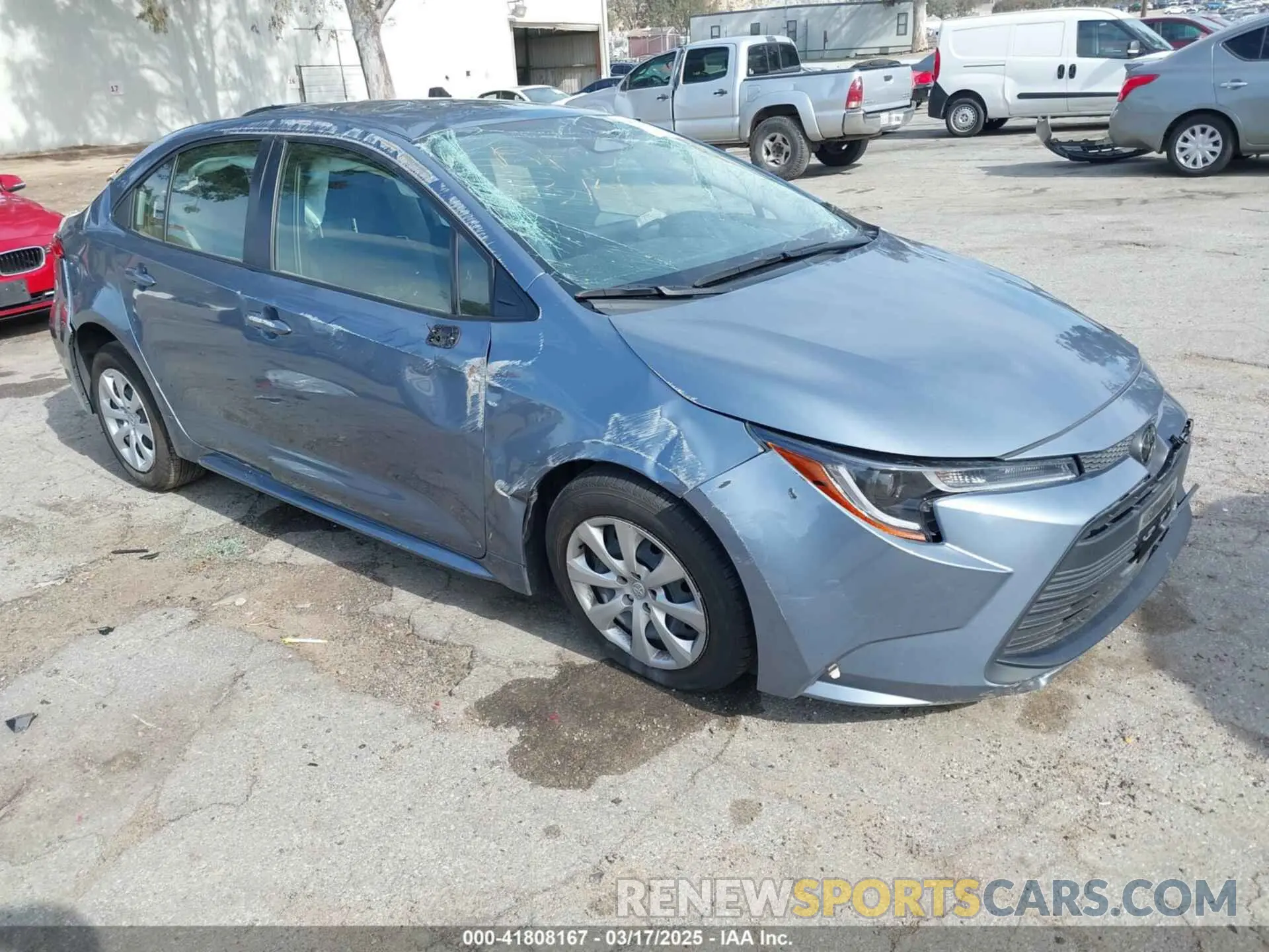1 Photograph of a damaged car JTDB4MEE7P3009635 TOYOTA COROLLA 2023