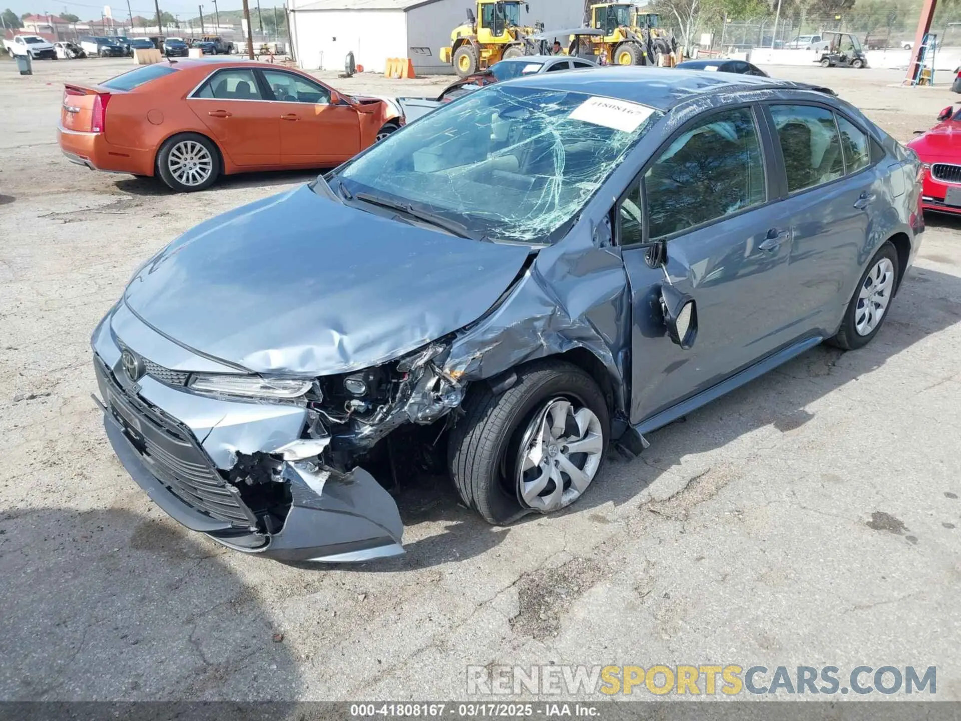 2 Photograph of a damaged car JTDB4MEE7P3009635 TOYOTA COROLLA 2023