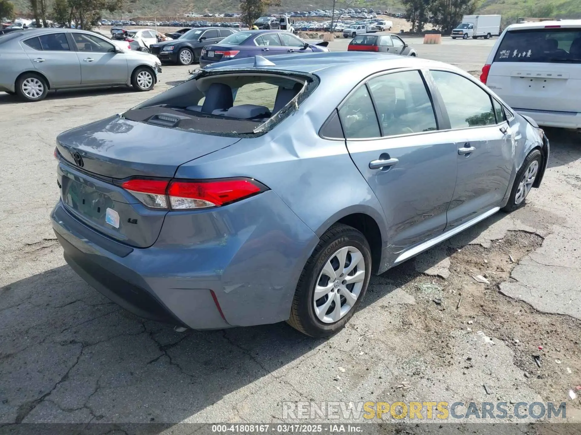 4 Photograph of a damaged car JTDB4MEE7P3009635 TOYOTA COROLLA 2023