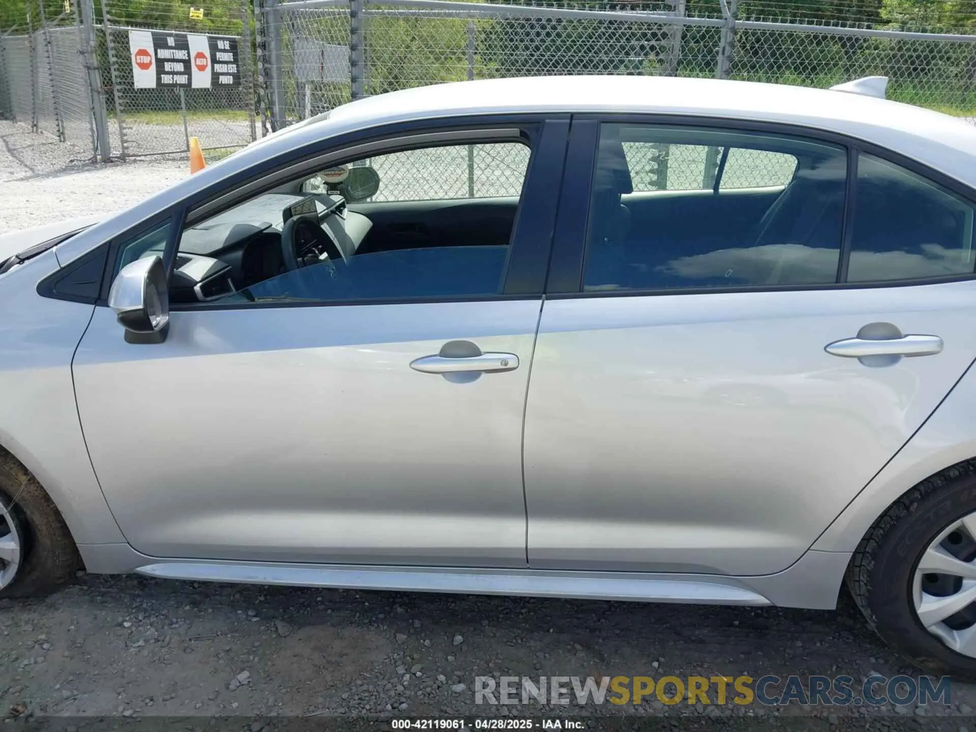 14 Photograph of a damaged car JTDB4MEE7P3010297 TOYOTA COROLLA 2023