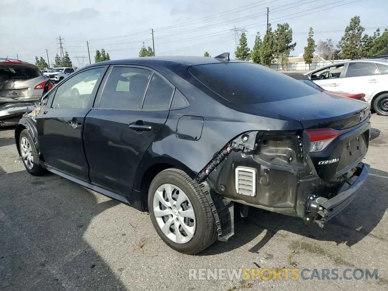2 Photograph of a damaged car JTDB4MEE7P3015810 TOYOTA COROLLA 2023