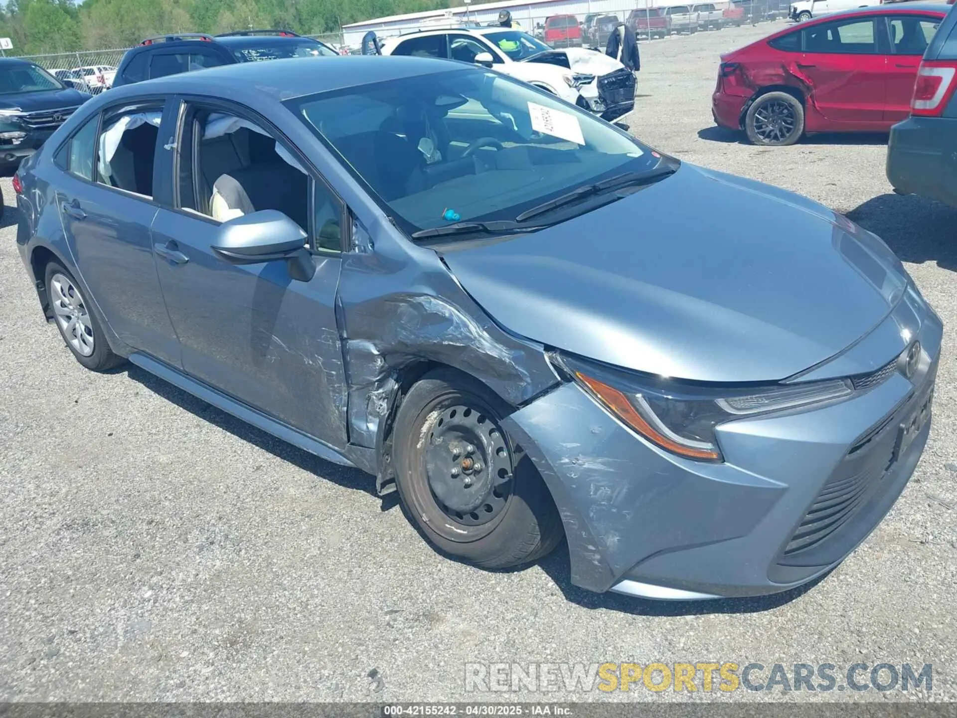 1 Photograph of a damaged car JTDB4MEE7PJ002731 TOYOTA COROLLA 2023