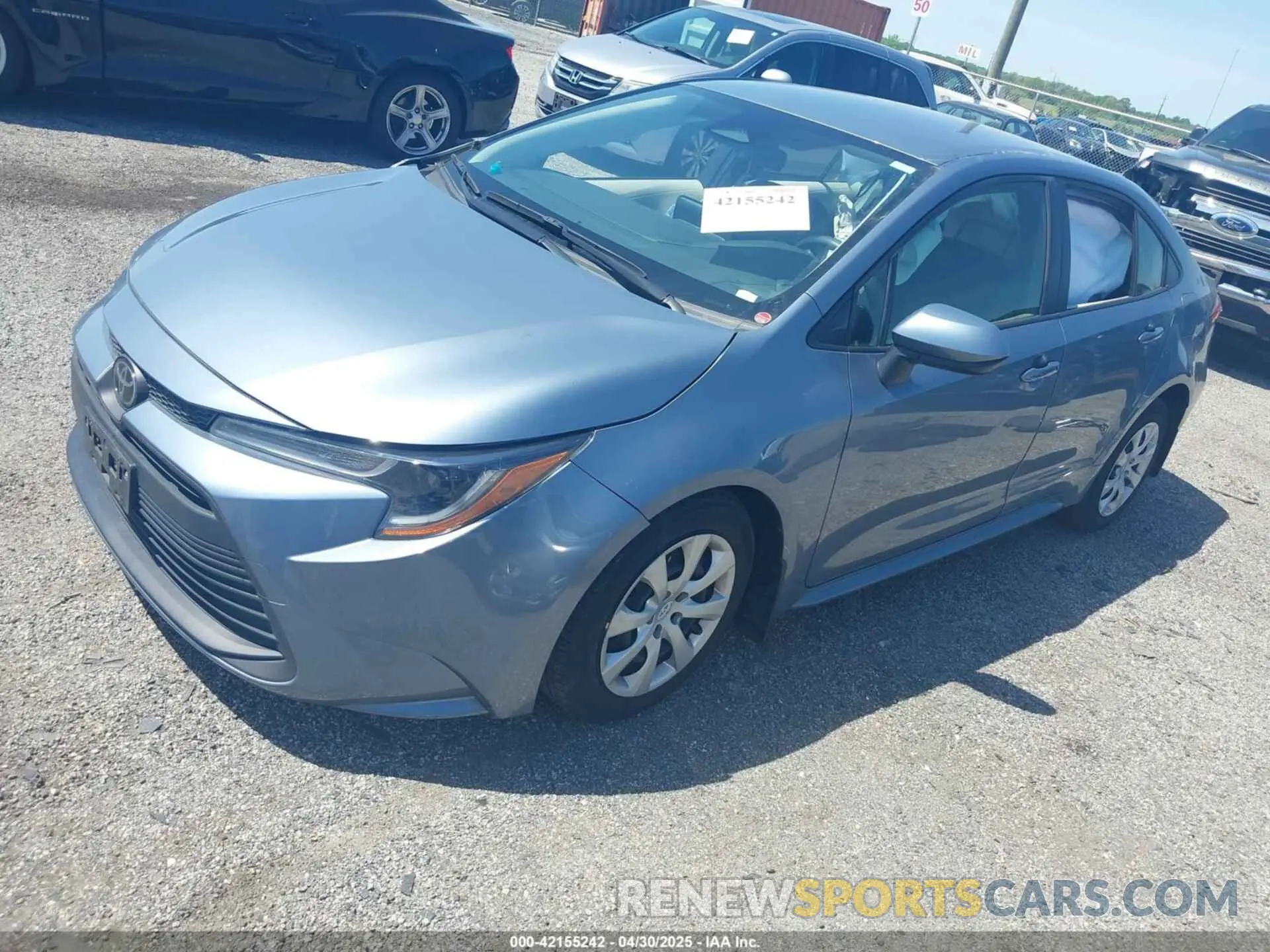 2 Photograph of a damaged car JTDB4MEE7PJ002731 TOYOTA COROLLA 2023