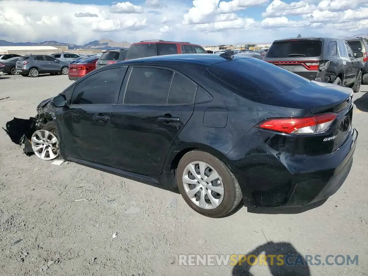 2 Фотография поврежденного автомобиля JTDB4MEE8P3014939 TOYOTA COROLLA 2023