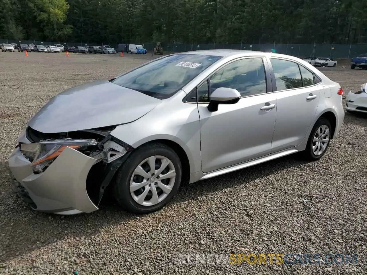 1 Фотография поврежденного автомобиля JTDB4MEE9P3001150 TOYOTA COROLLA 2023
