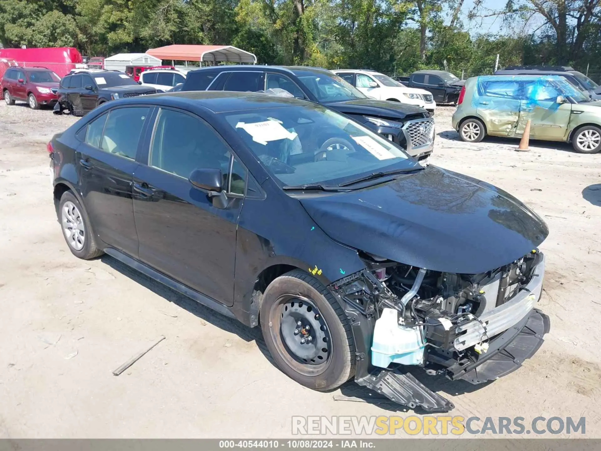 1 Photograph of a damaged car JTDB4MEE9P3011810 TOYOTA COROLLA 2023