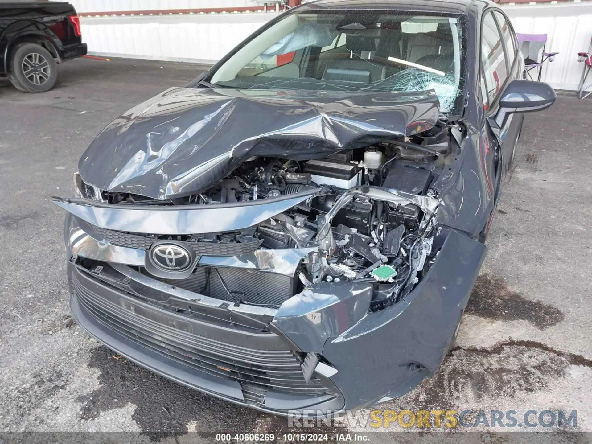 6 Photograph of a damaged car JTDB4MEE9P3012343 TOYOTA COROLLA 2023
