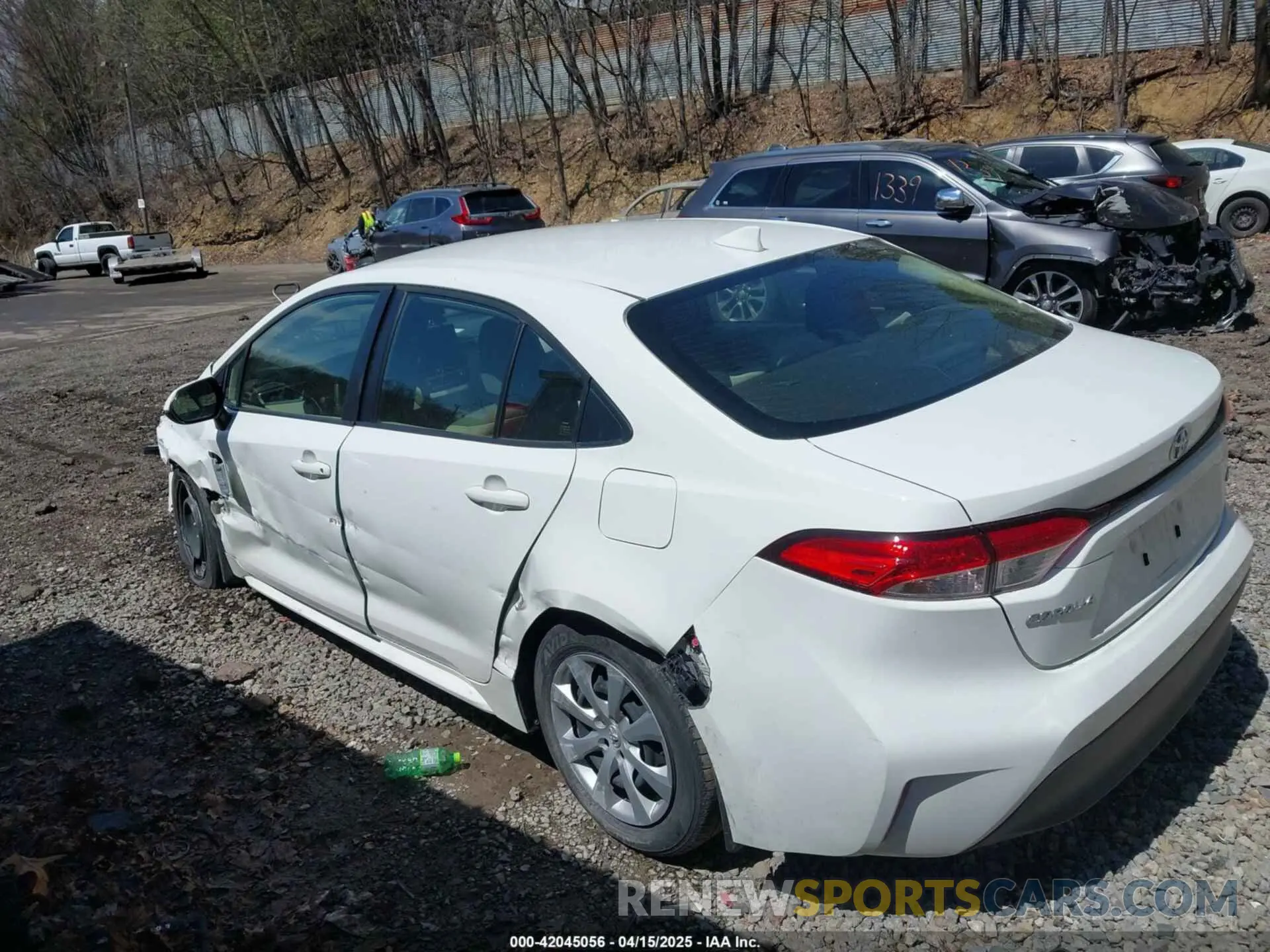 15 Photograph of a damaged car JTDB4MEE9P3014383 TOYOTA COROLLA 2023