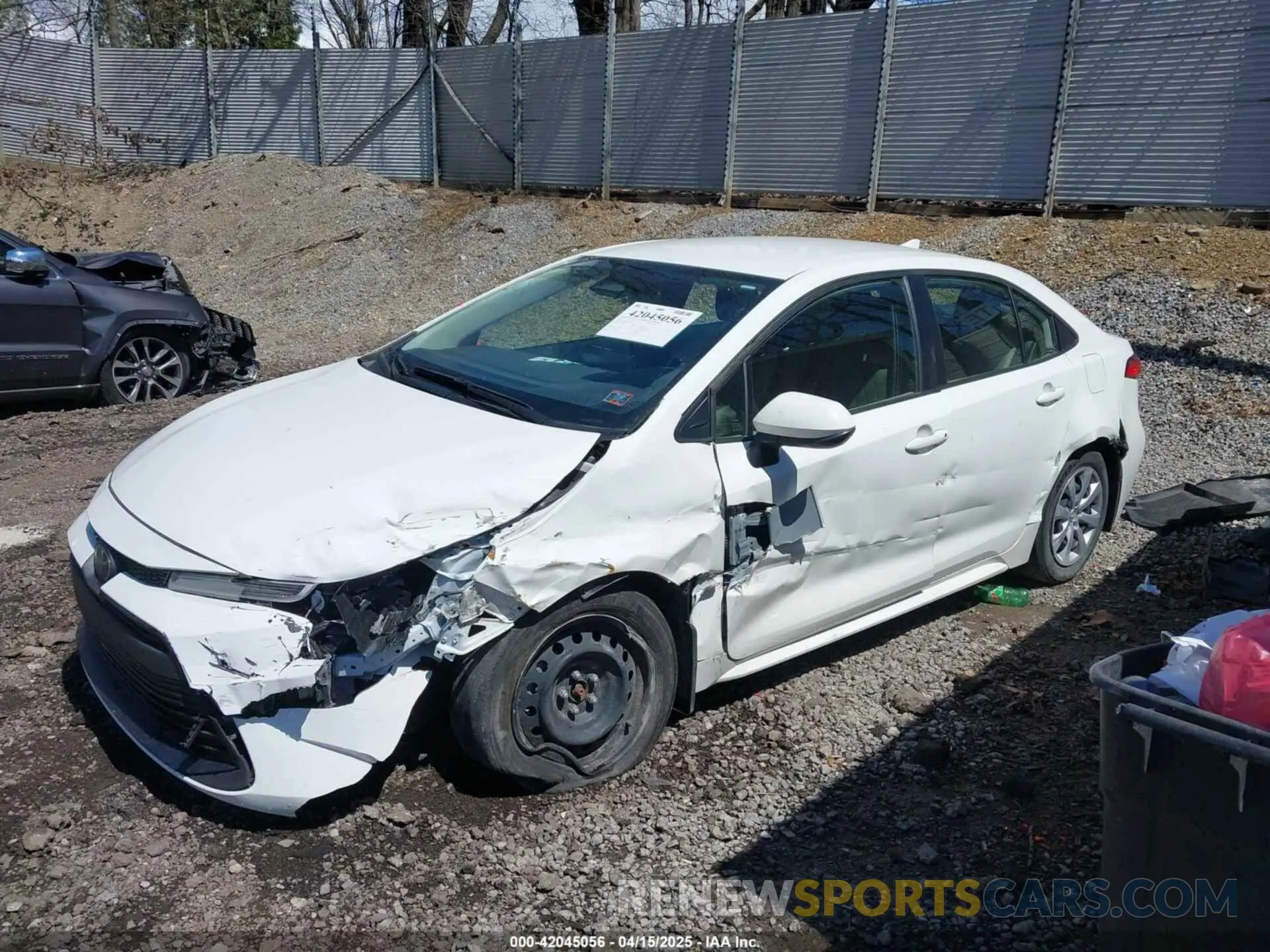 2 Photograph of a damaged car JTDB4MEE9P3014383 TOYOTA COROLLA 2023
