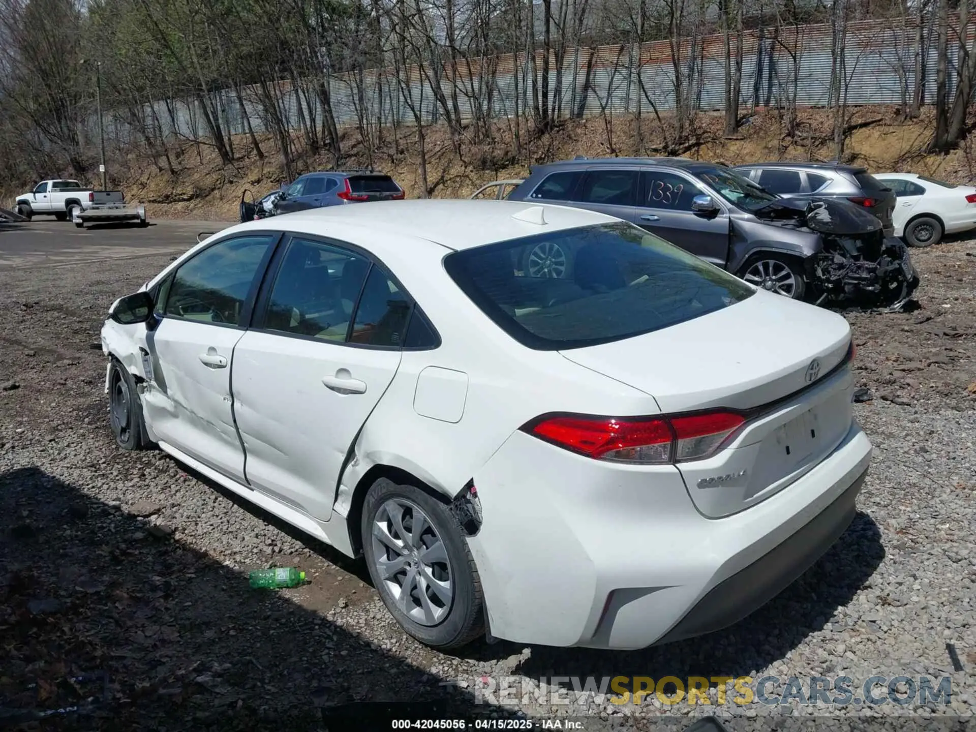 3 Photograph of a damaged car JTDB4MEE9P3014383 TOYOTA COROLLA 2023