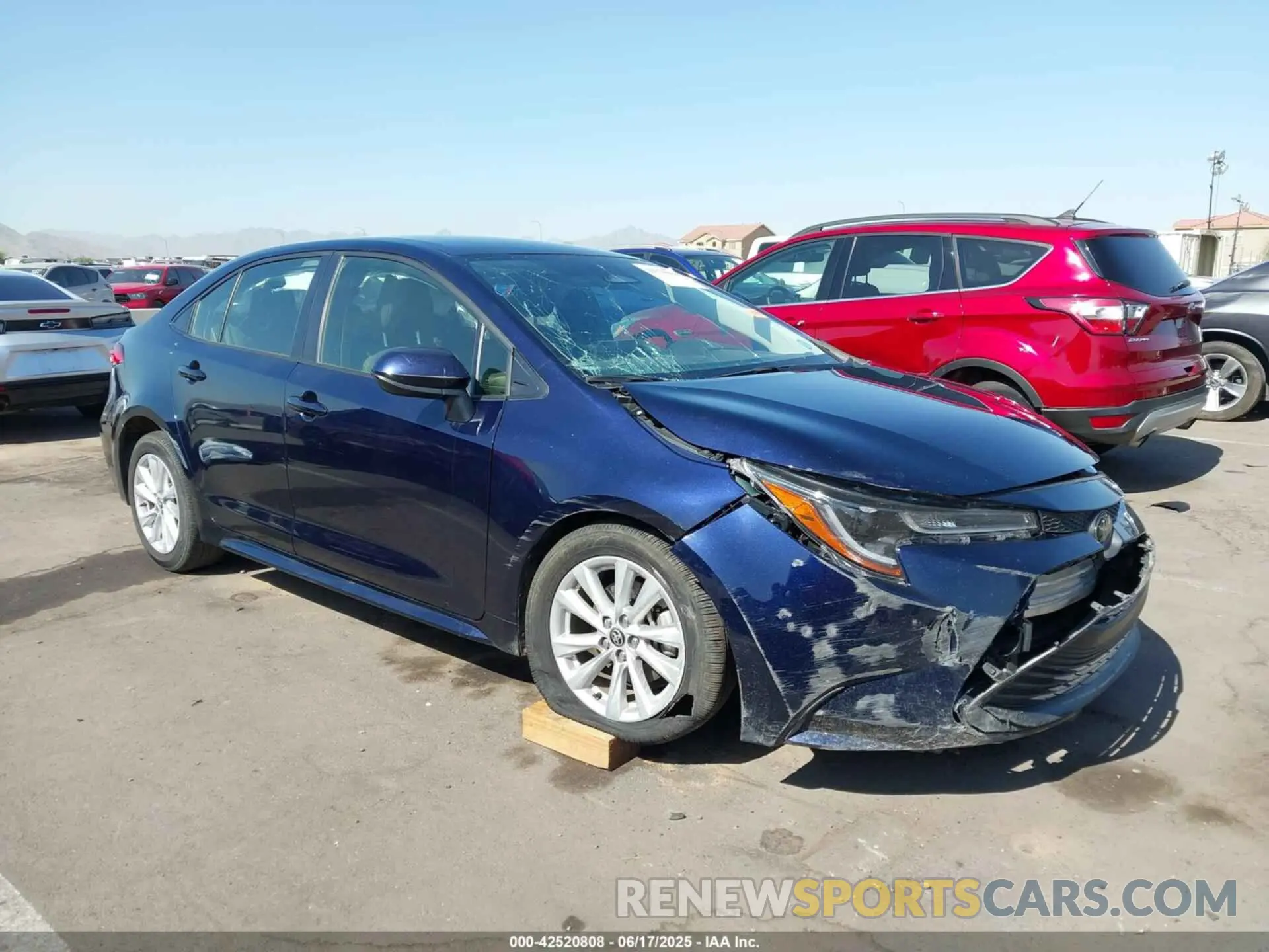 1 Photograph of a damaged car JTDB4MEE9PJ007705 TOYOTA COROLLA 2023