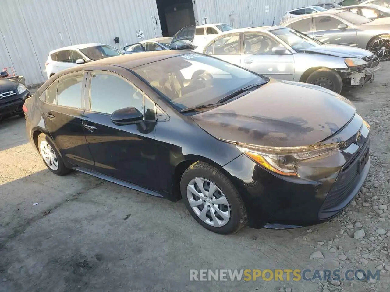 4 Фотография поврежденного автомобиля JTDB4MEEXPJ006806 TOYOTA COROLLA 2023