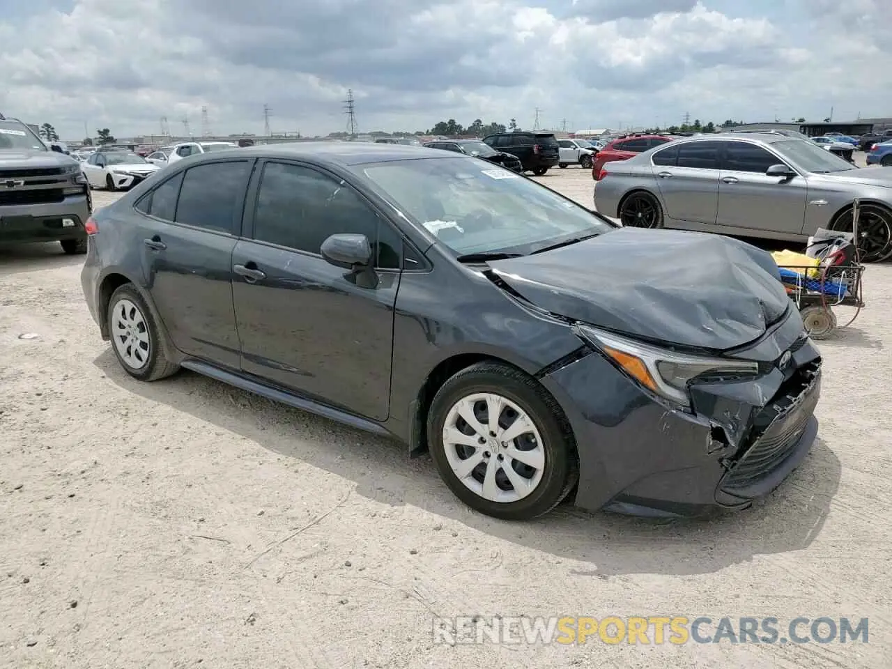 4 Photograph of a damaged car JTDBCMFE0P3001216 TOYOTA COROLLA 2023