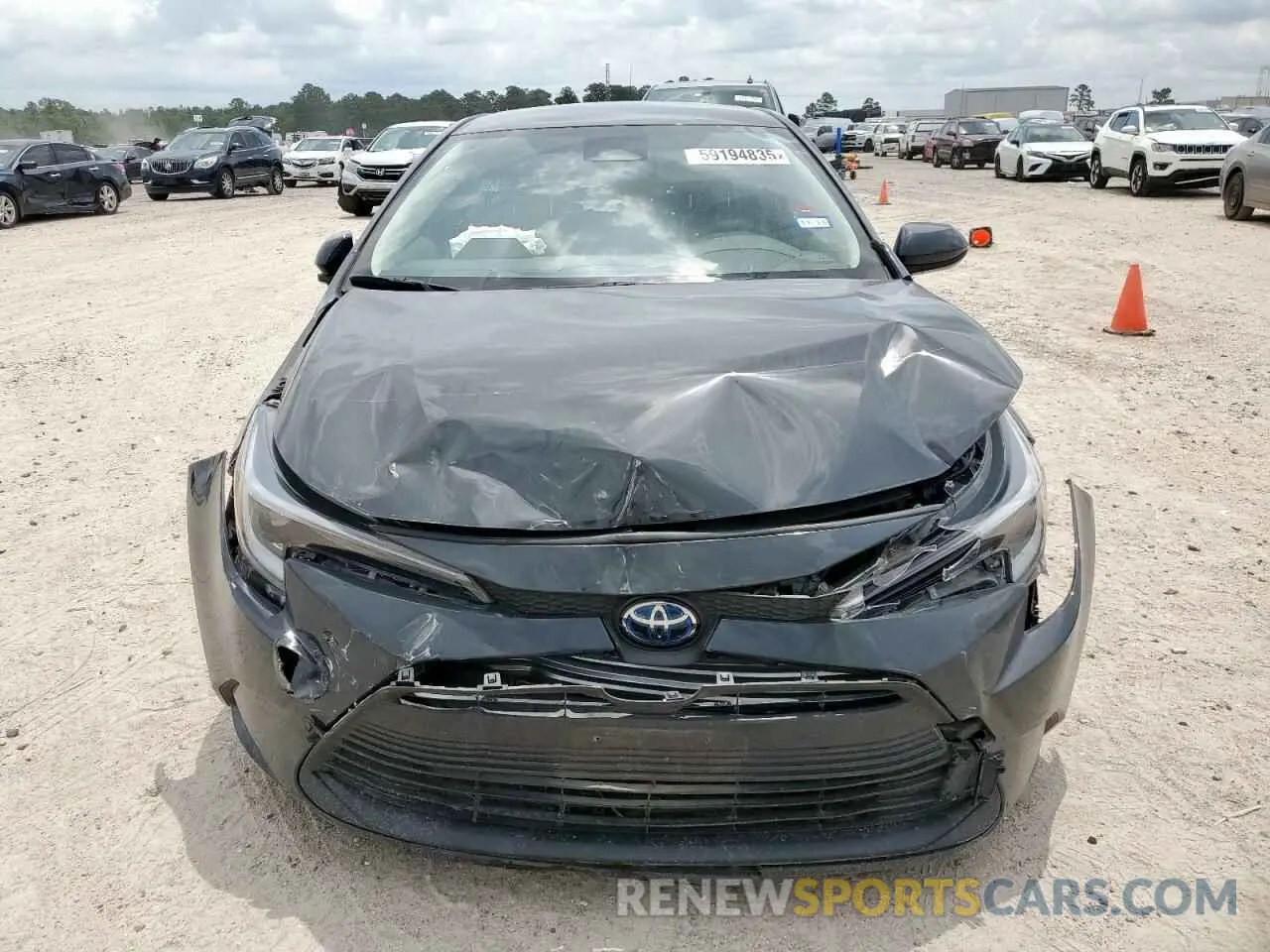 5 Photograph of a damaged car JTDBCMFE0P3001216 TOYOTA COROLLA 2023