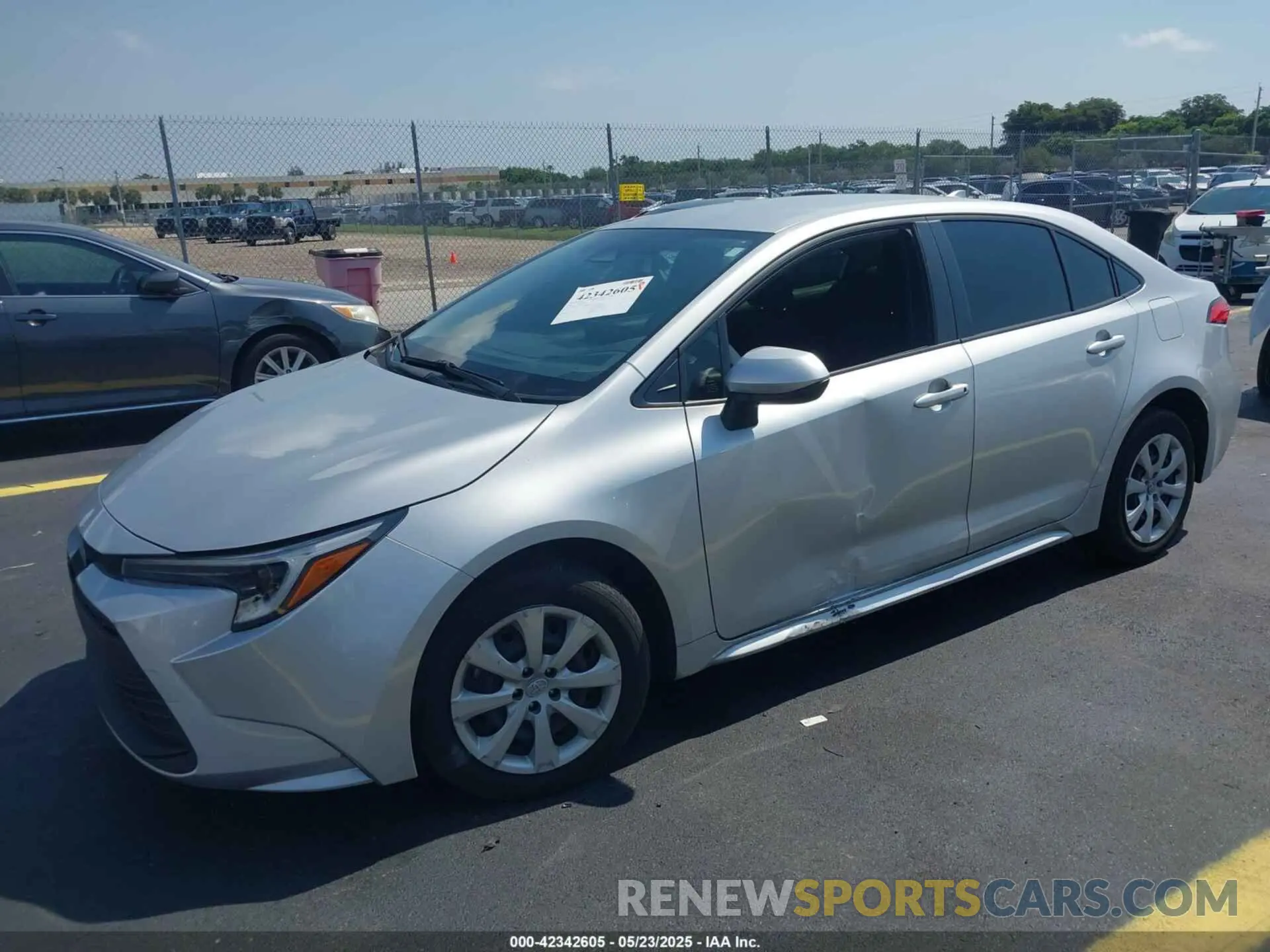 2 Photograph of a damaged car JTDBCMFE0P3021742 TOYOTA COROLLA 2023