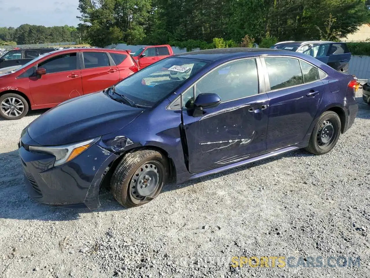 1 Photograph of a damaged car JTDBCMFE0PJ002586 TOYOTA COROLLA 2023