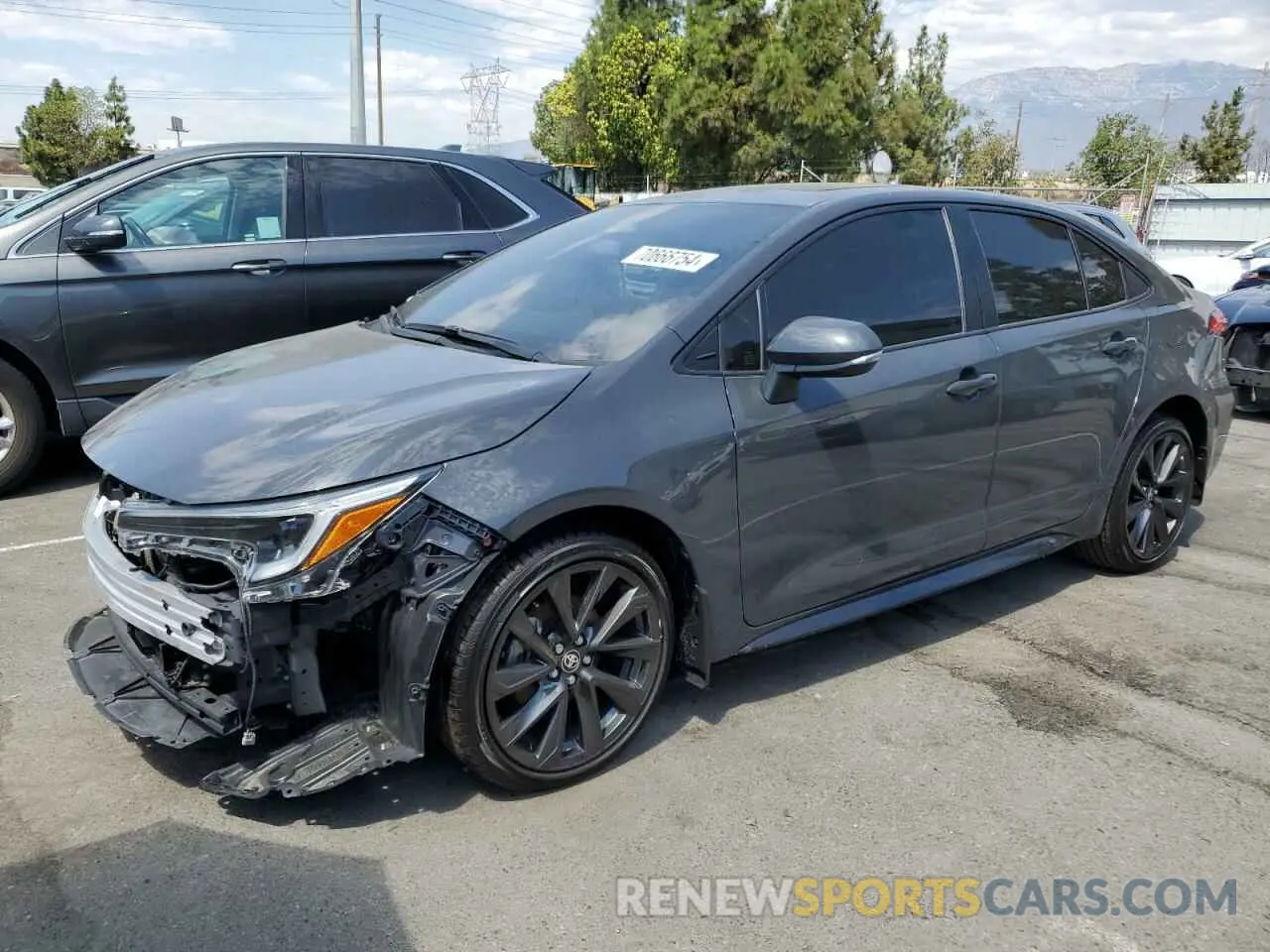 1 Photograph of a damaged car JTDBCMFE1P3000169 TOYOTA COROLLA 2023