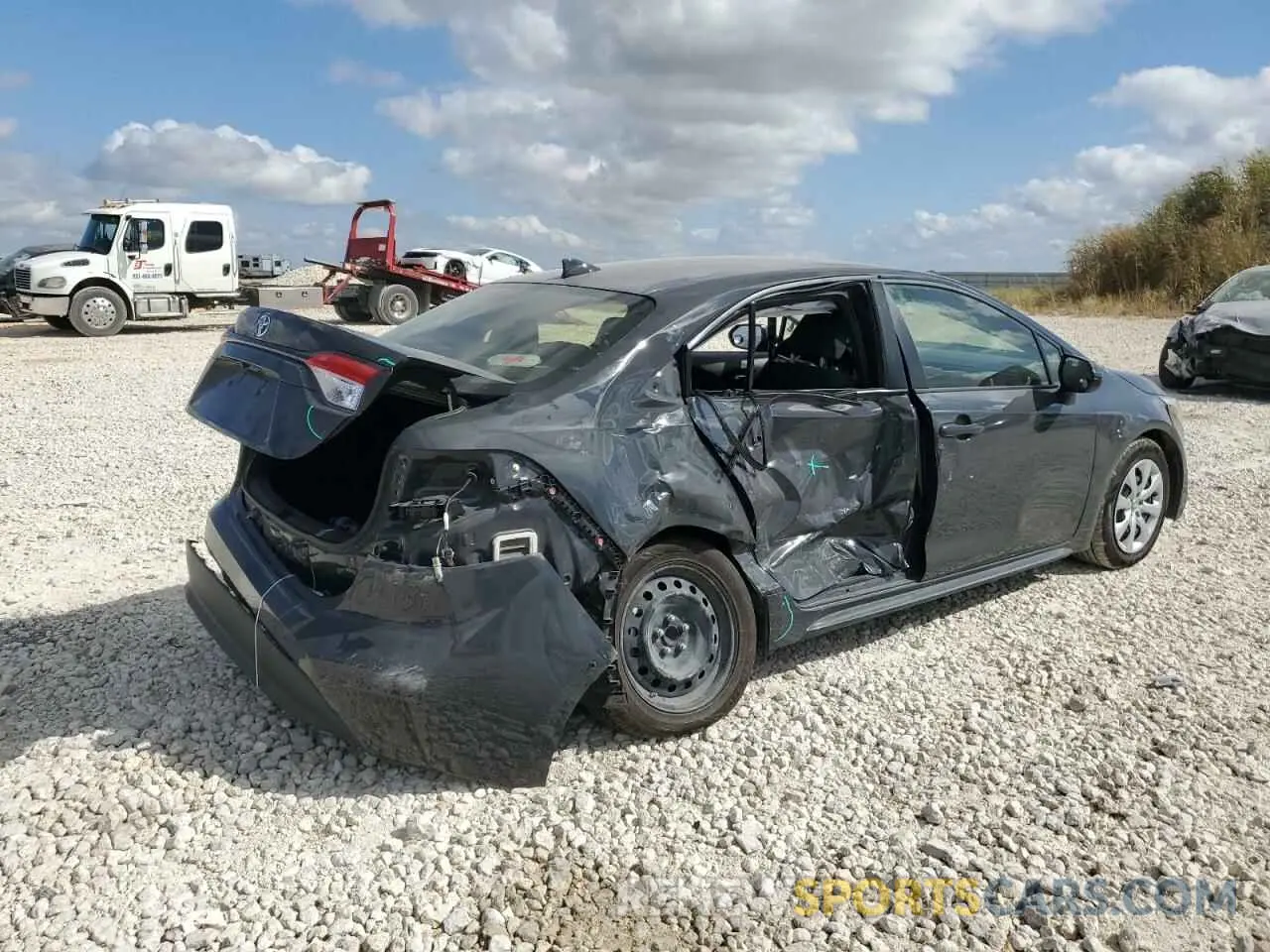 3 Фотография поврежденного автомобиля JTDBCMFE1P3014363 TOYOTA COROLLA 2023