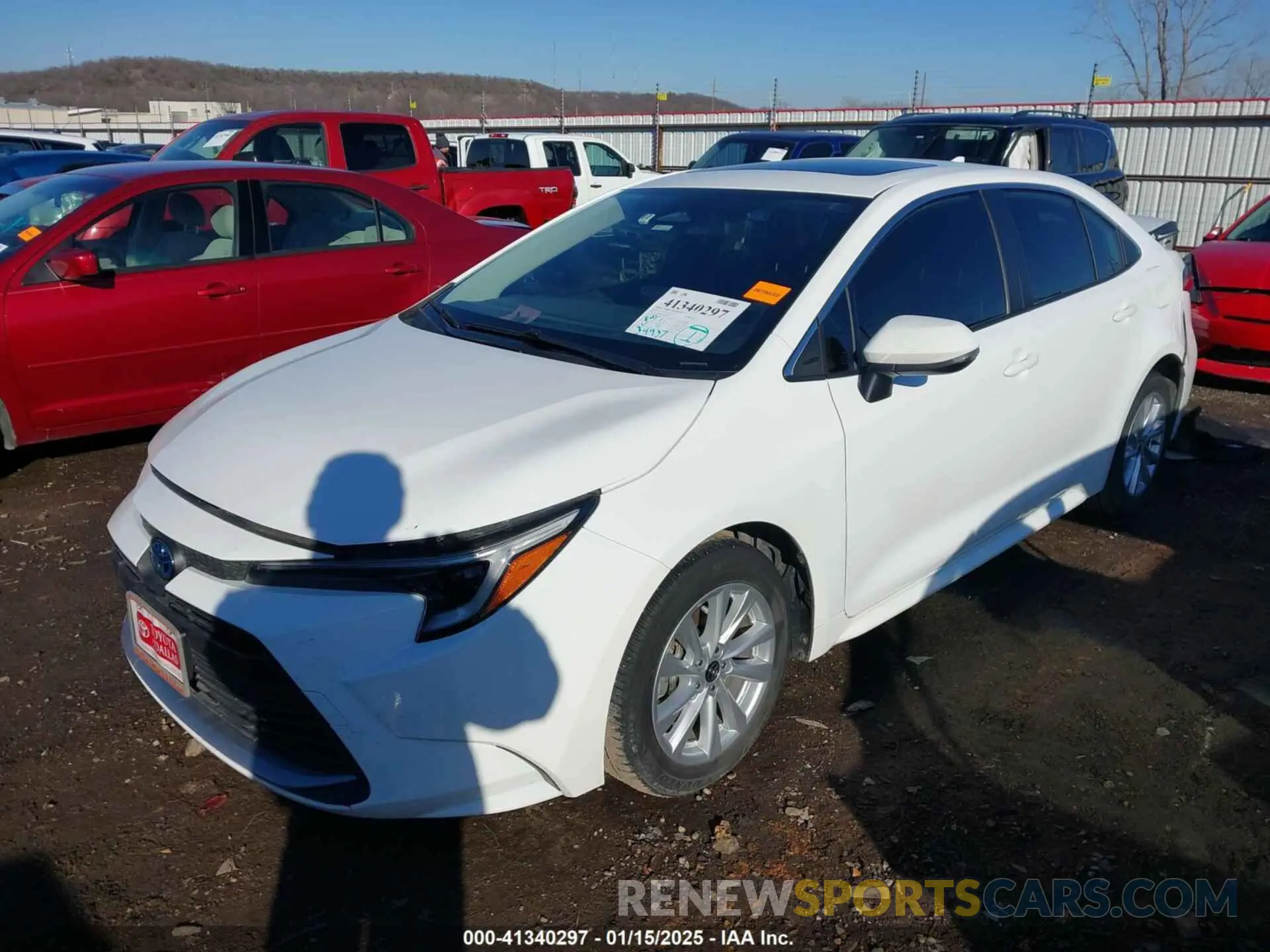 2 Photograph of a damaged car JTDBCMFE1PJ011085 TOYOTA COROLLA 2023
