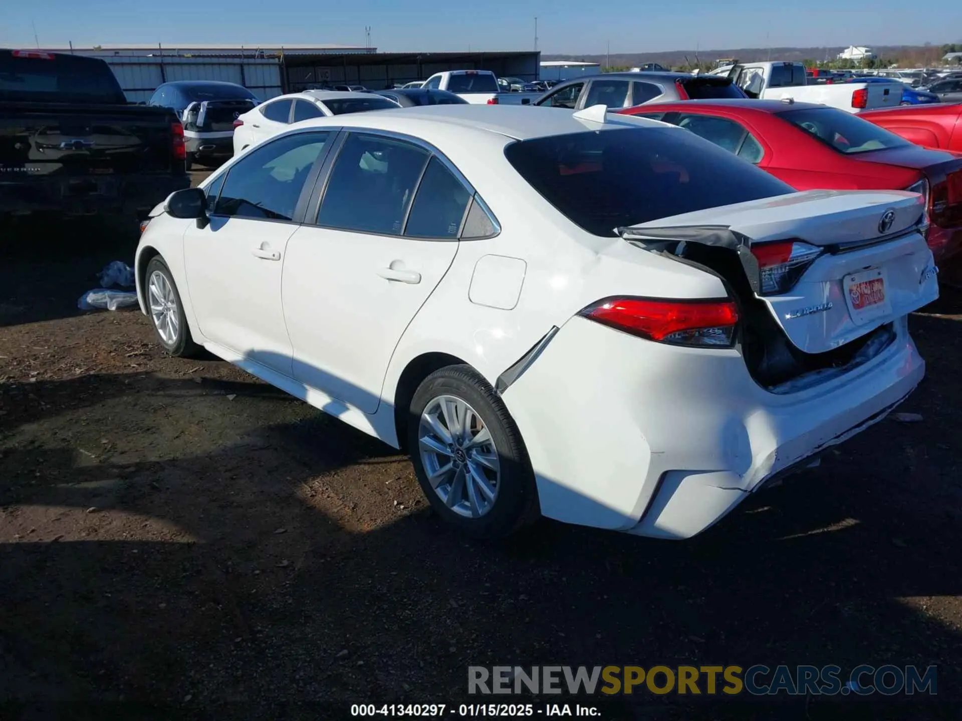 3 Photograph of a damaged car JTDBCMFE1PJ011085 TOYOTA COROLLA 2023