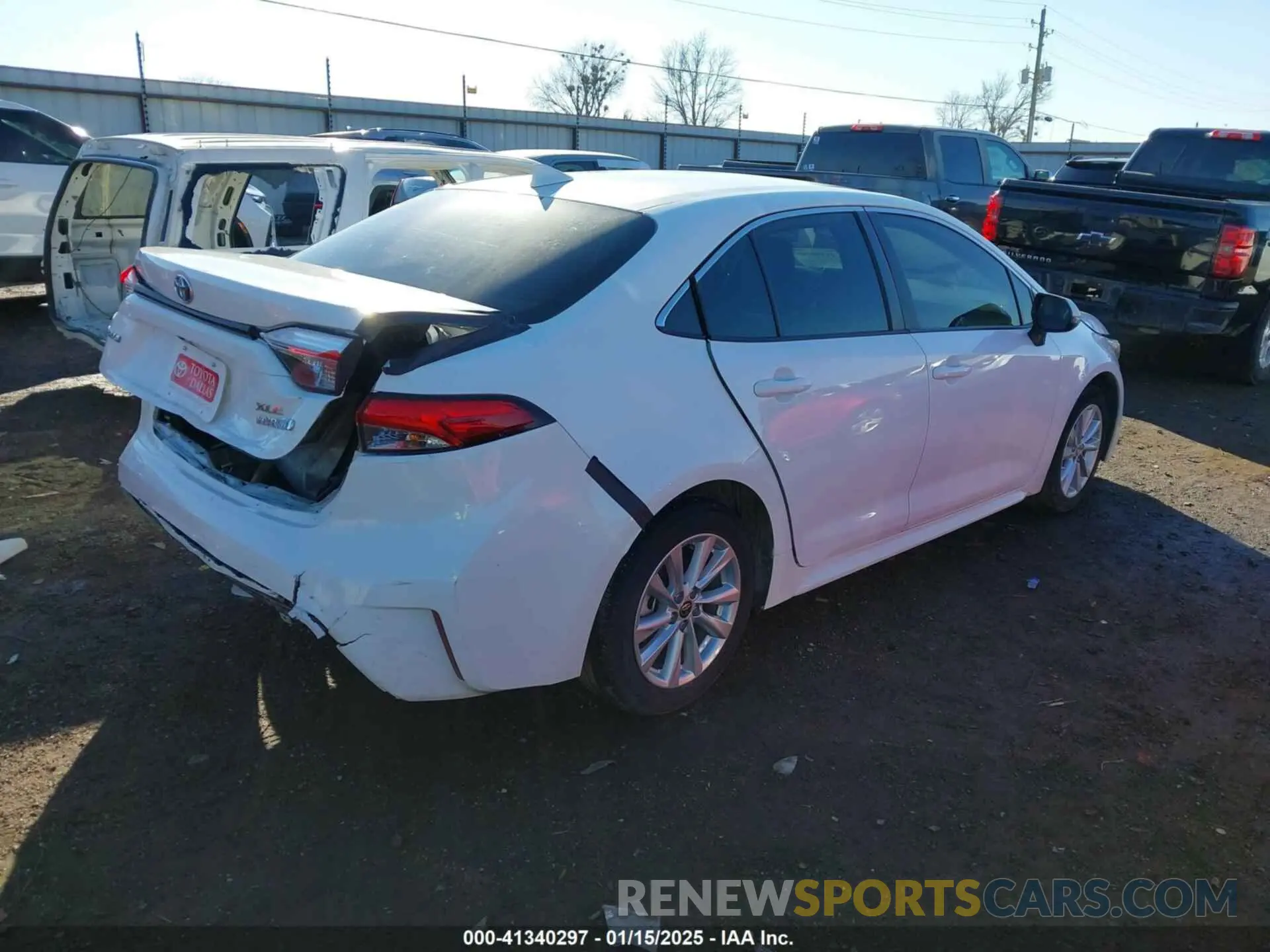 4 Photograph of a damaged car JTDBCMFE1PJ011085 TOYOTA COROLLA 2023