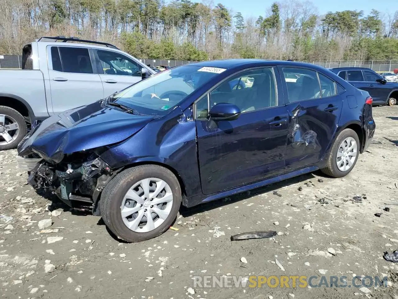 1 Photograph of a damaged car JTDBCMFE1PJ012320 TOYOTA COROLLA 2023
