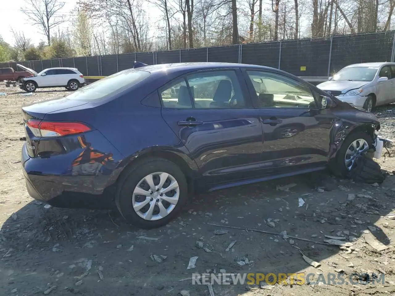 3 Photograph of a damaged car JTDBCMFE1PJ012320 TOYOTA COROLLA 2023