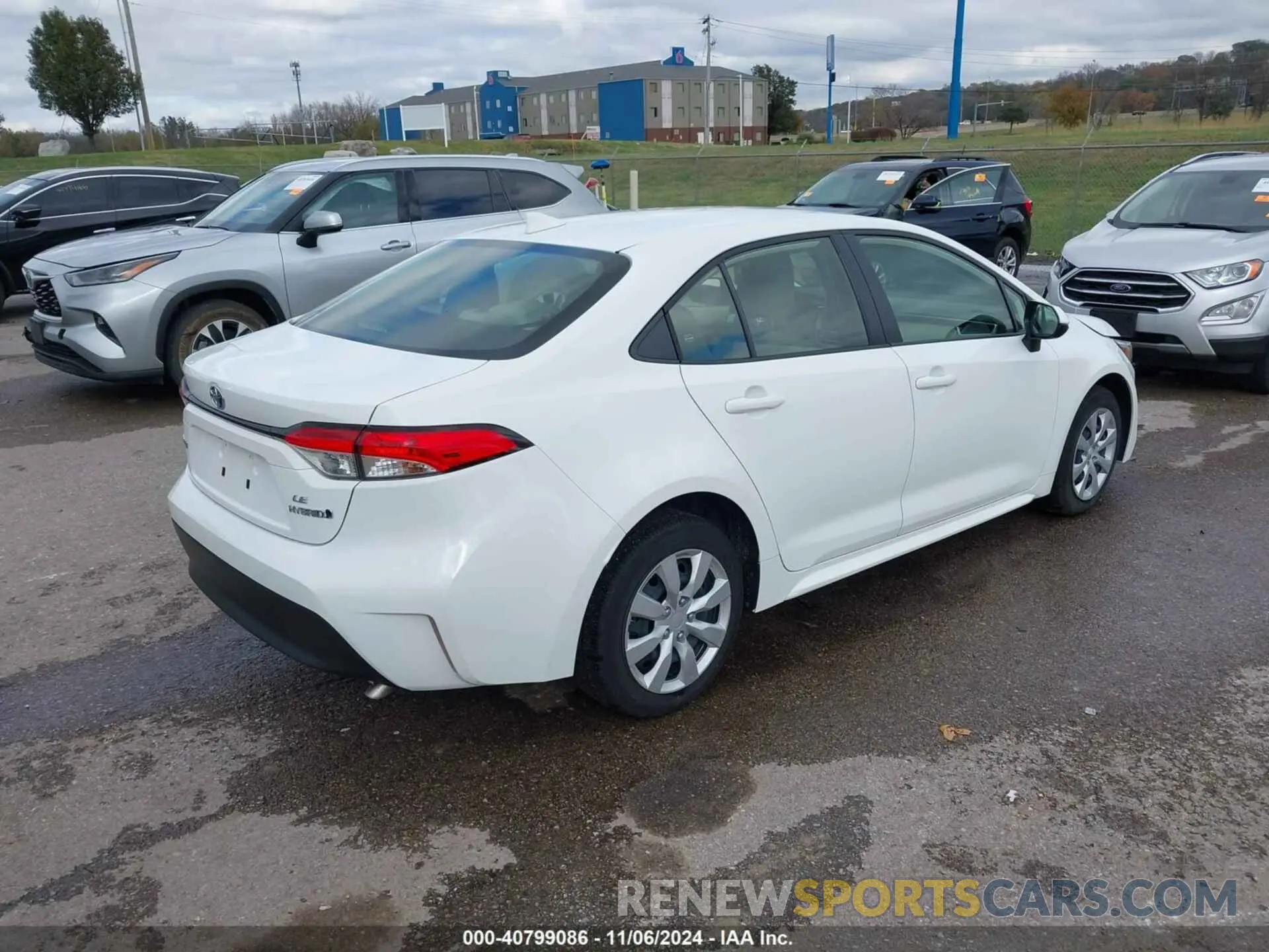 4 Фотография поврежденного автомобиля JTDBCMFE2P3007101 TOYOTA COROLLA 2023