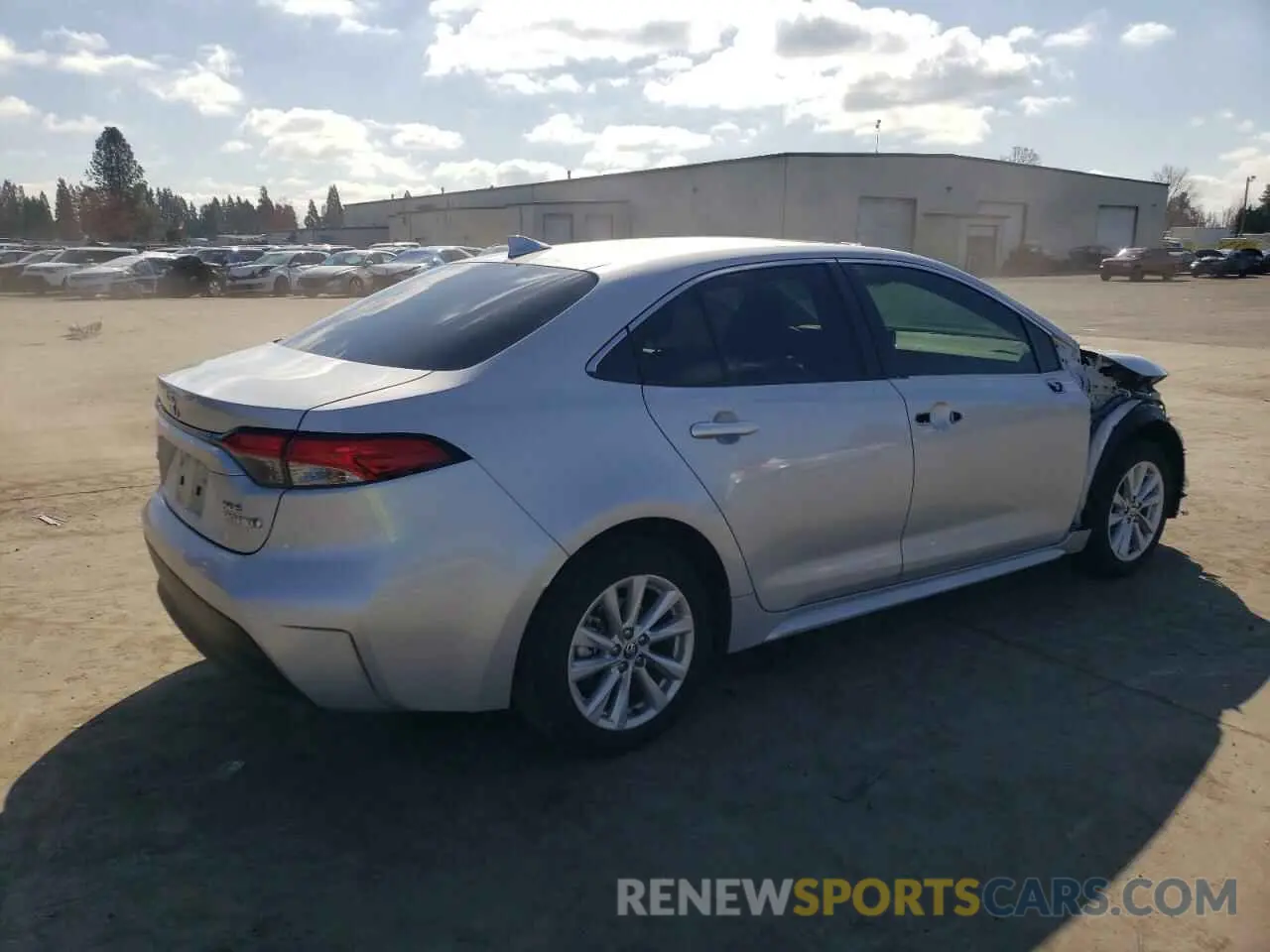 3 Photograph of a damaged car JTDBCMFE2P3013481 TOYOTA COROLLA 2023