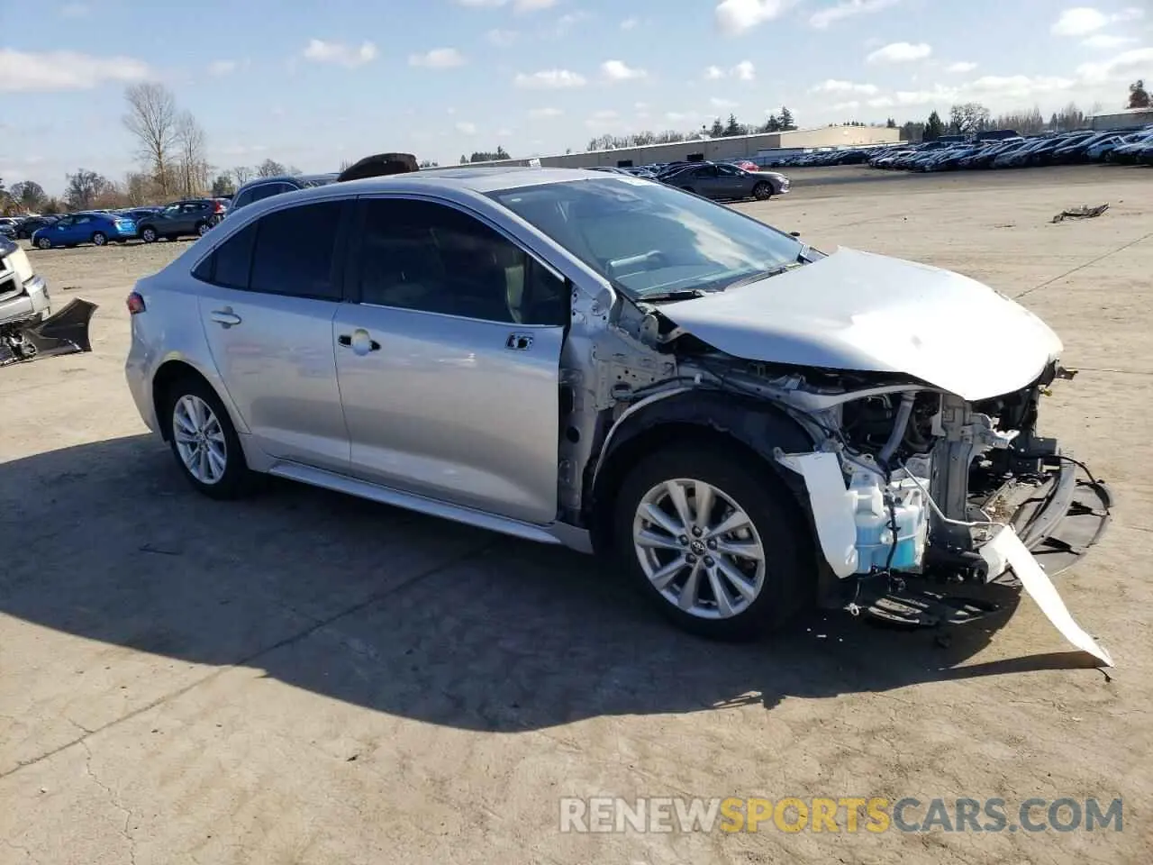 4 Photograph of a damaged car JTDBCMFE2P3013481 TOYOTA COROLLA 2023