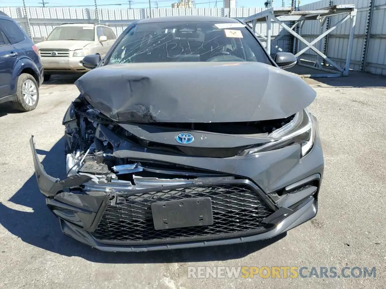 5 Фотография поврежденного автомобиля JTDBCMFE2P3024268 TOYOTA COROLLA 2023