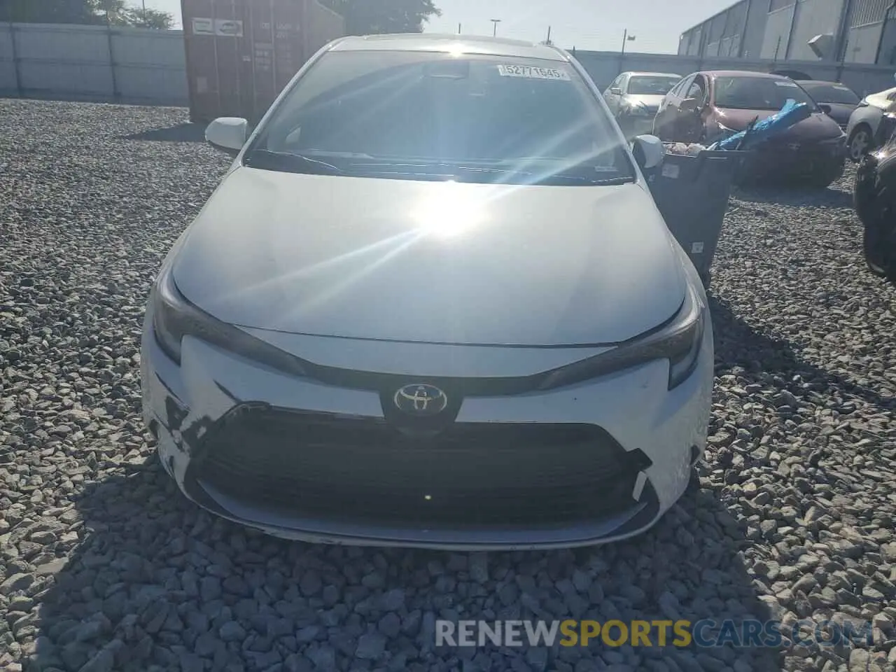 5 Photograph of a damaged car JTDBCMFE2P3025808 TOYOTA COROLLA 2023