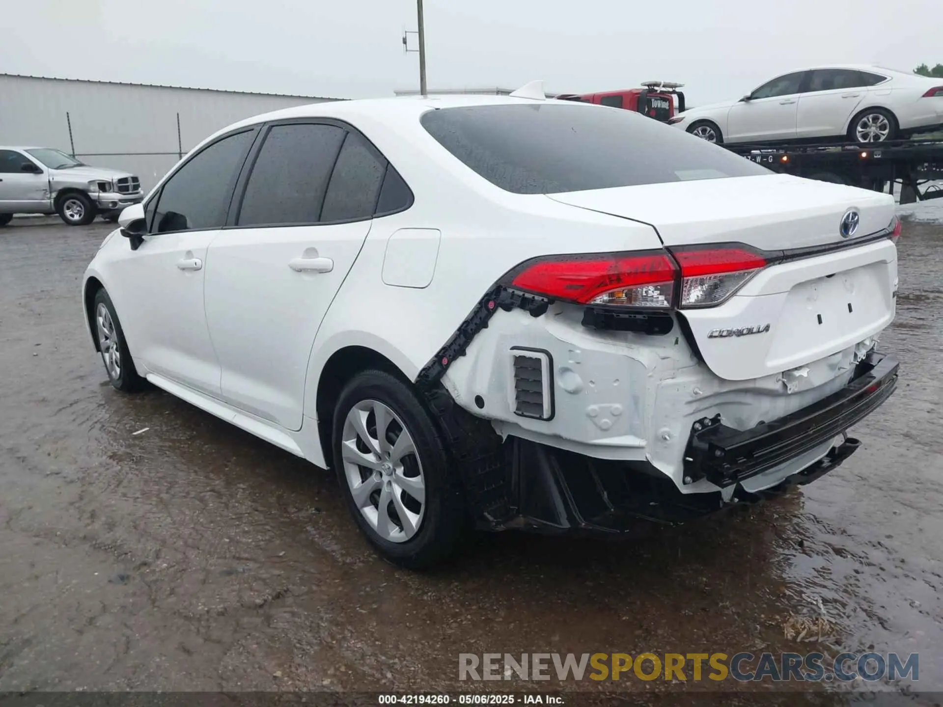 3 Фотография поврежденного автомобиля JTDBCMFE2P3026134 TOYOTA COROLLA 2023