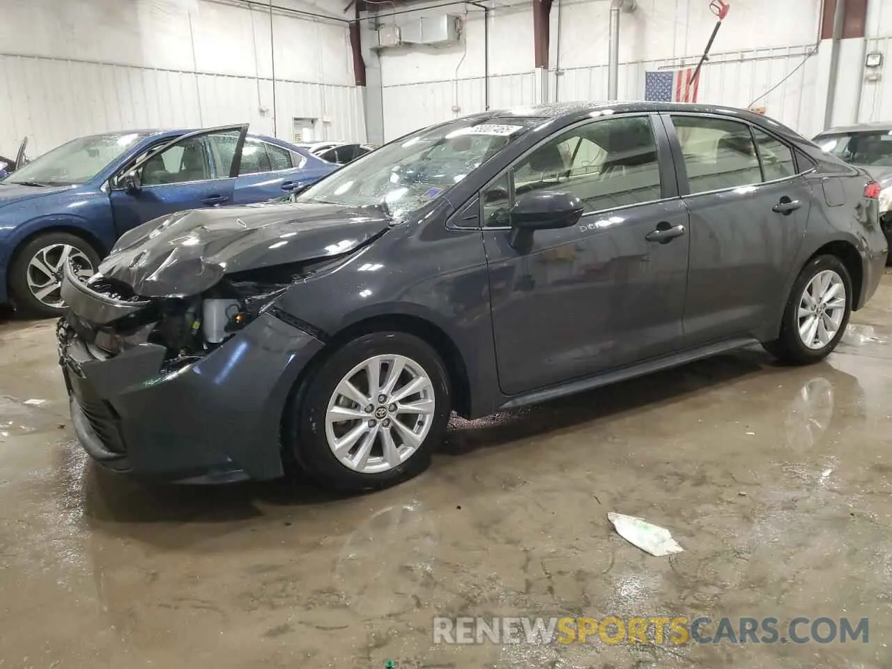 1 Photograph of a damaged car JTDBCMFE2P3026313 TOYOTA COROLLA 2023
